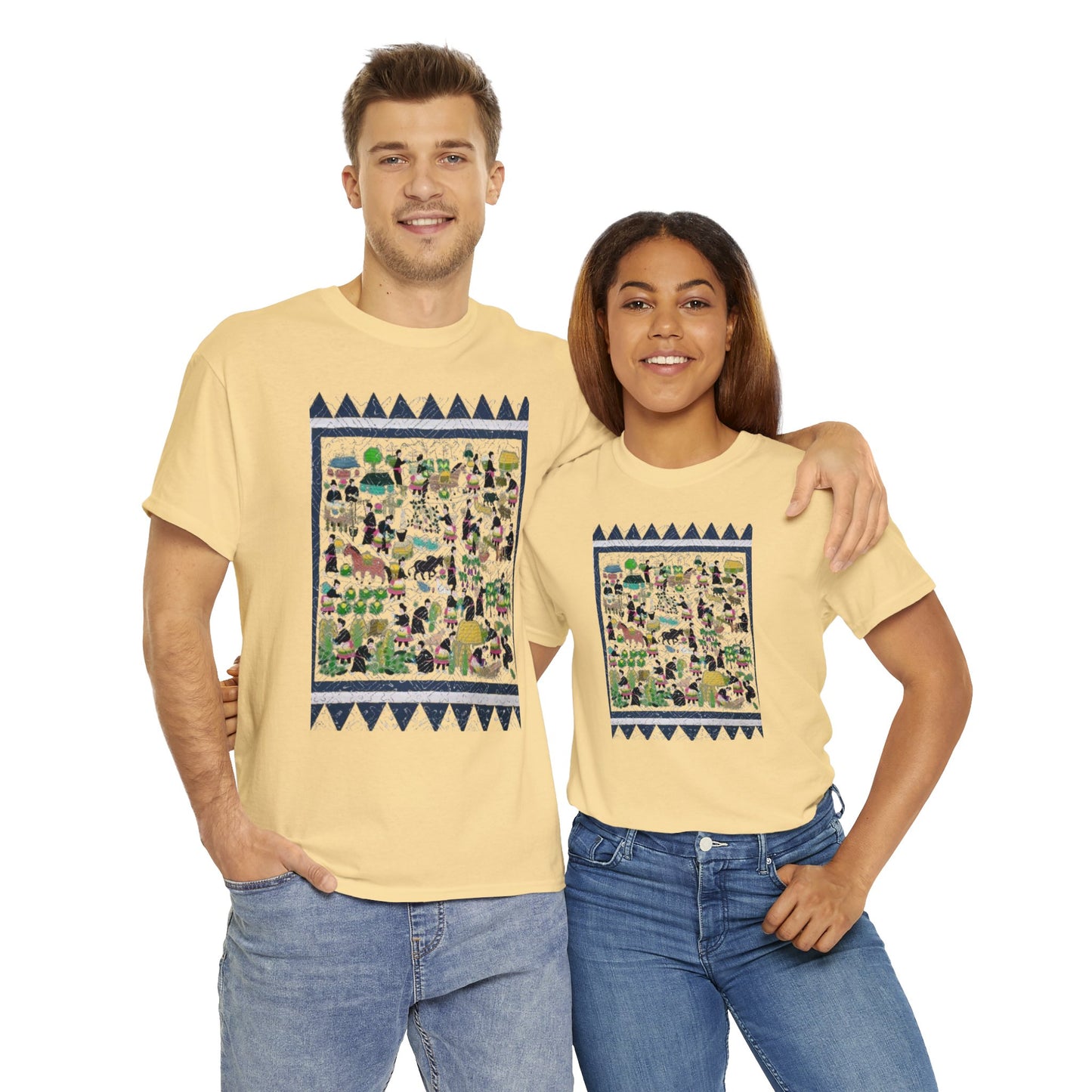 Hmong Story Unisex Heavy Cotton T shirt
