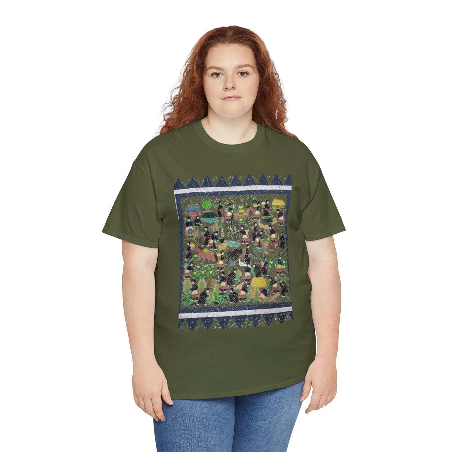 Hmong Story Unisex Heavy Cotton T shirt