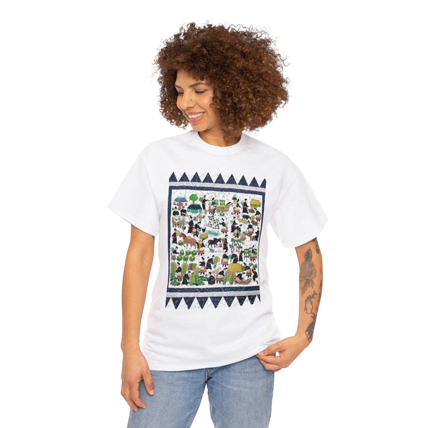 Hmong Story Unisex Heavy Cotton T shirt