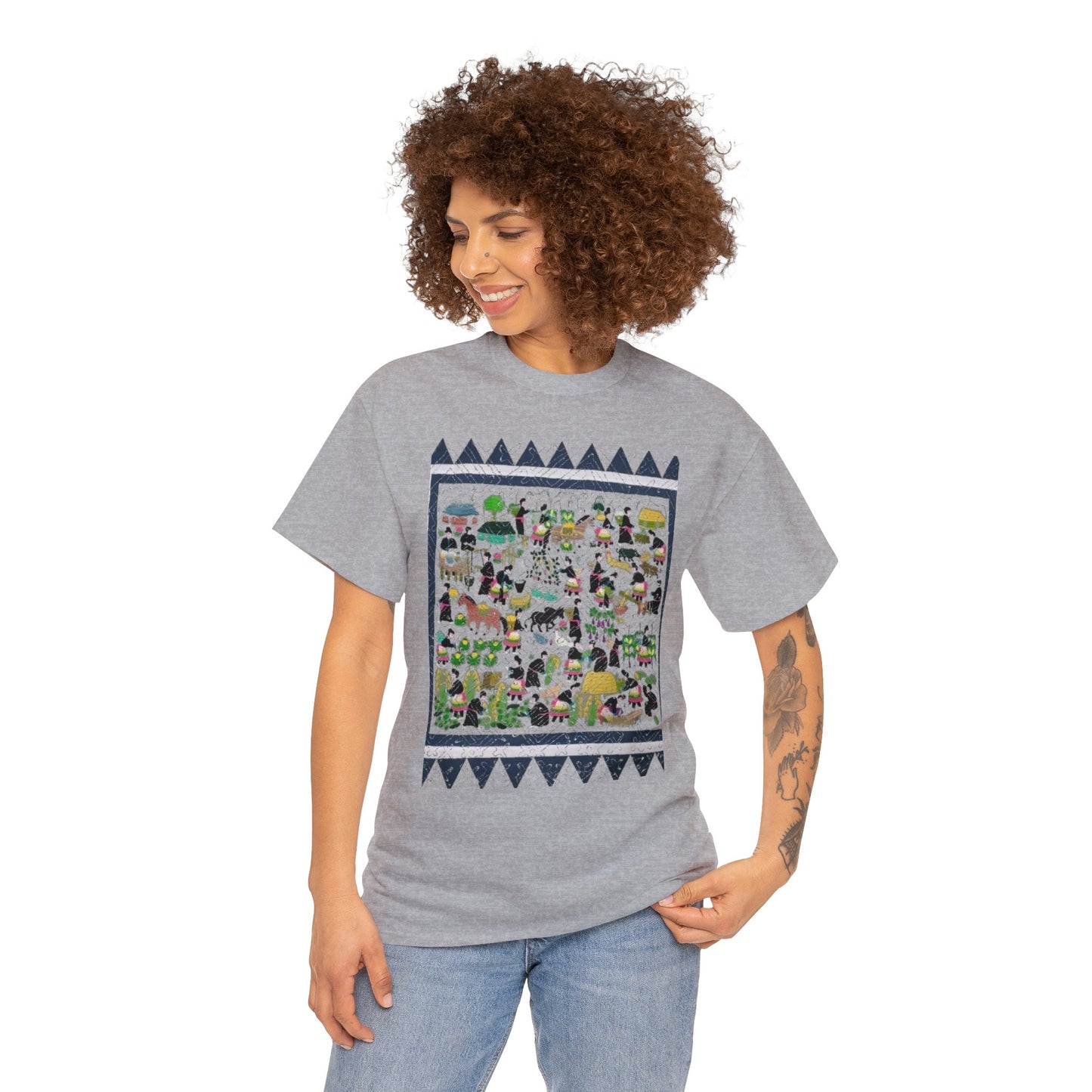 Hmong Story Unisex Heavy Cotton T shirt