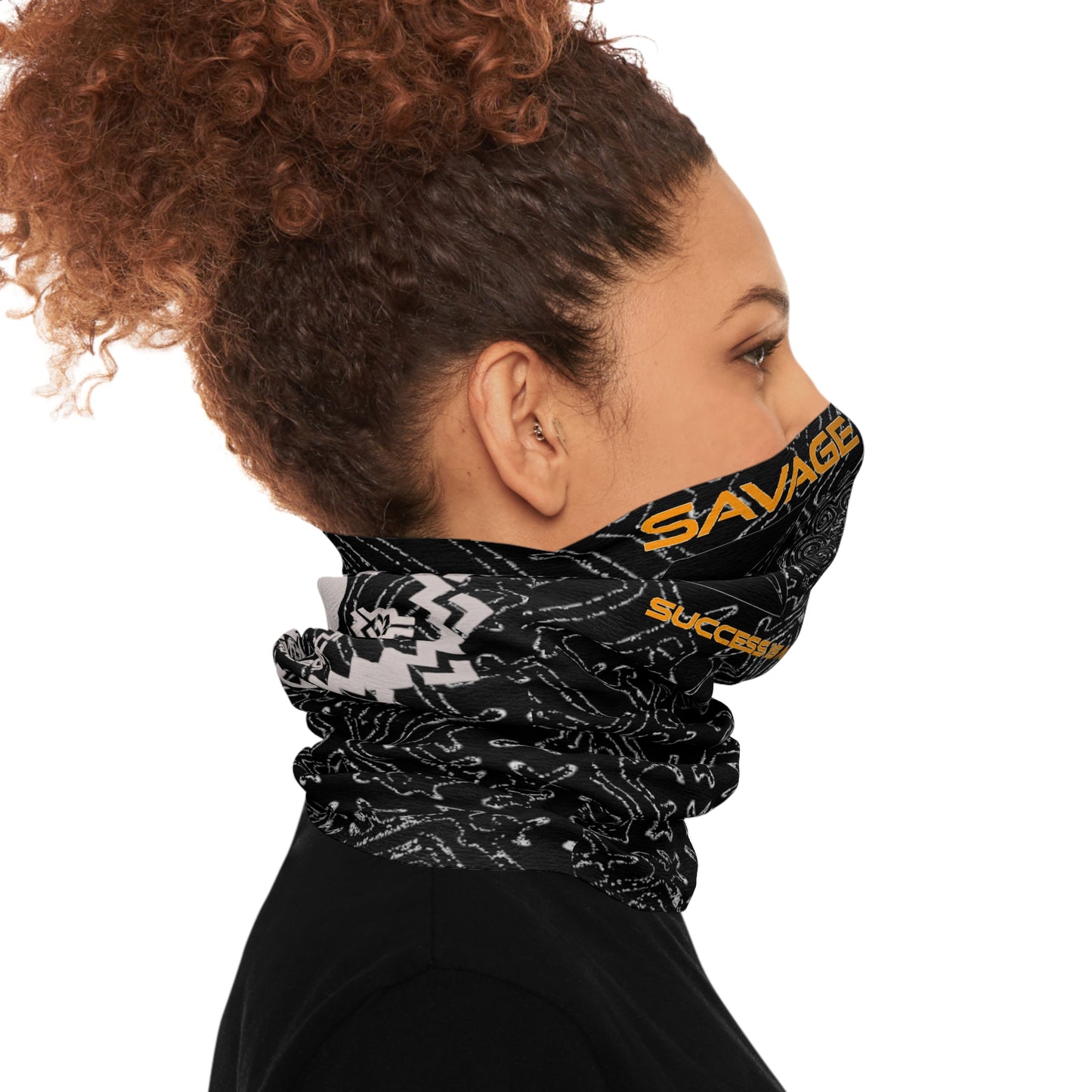 Savage Vision Black Tube Scarf