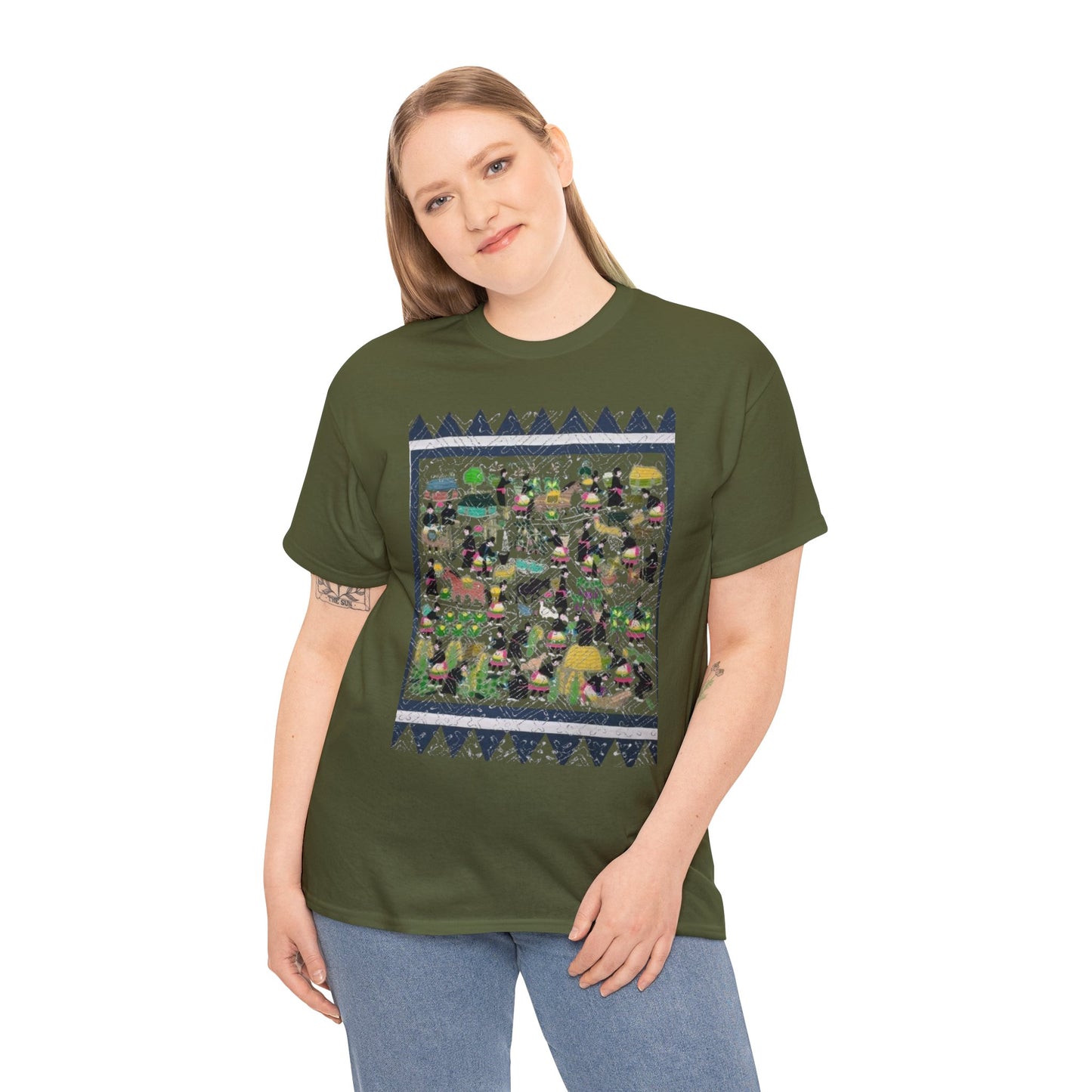 Hmong Story Unisex Heavy Cotton T shirt