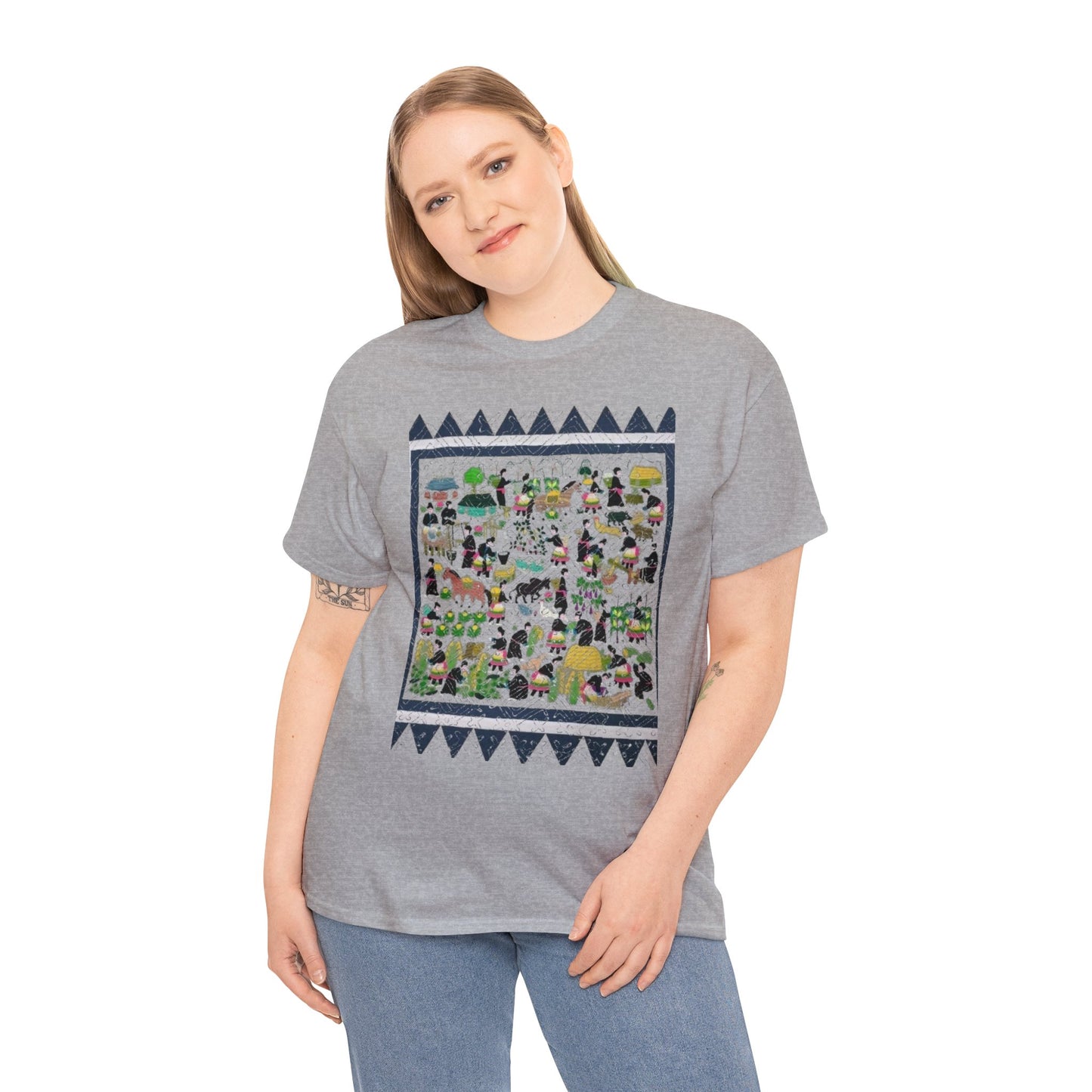 Hmong Story Unisex Heavy Cotton T shirt