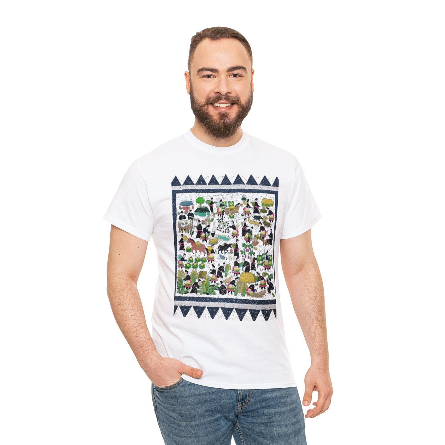 Hmong Story Unisex Heavy Cotton T shirt