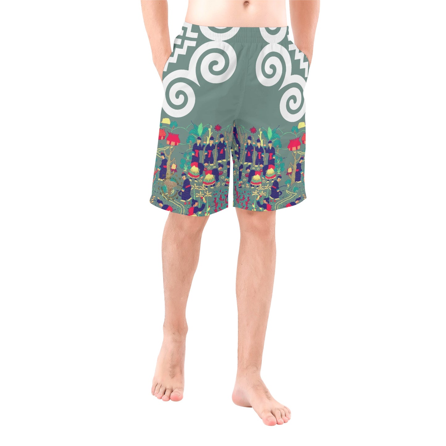 Embrace Summer Vibes with Savage Vision Apparels Contemporary Hmong-Inspired Shorts