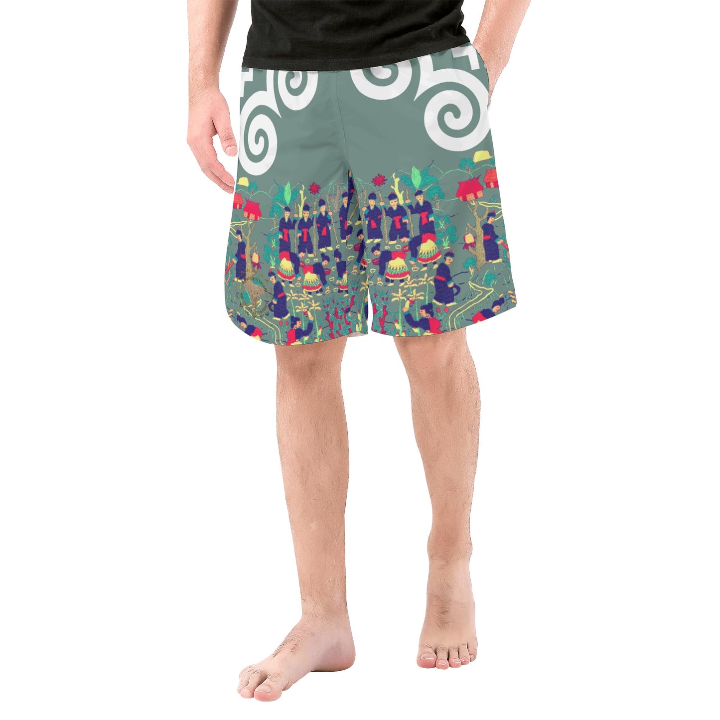 Embrace Summer Vibes with Savage Vision Apparels Contemporary Hmong-Inspired Shorts