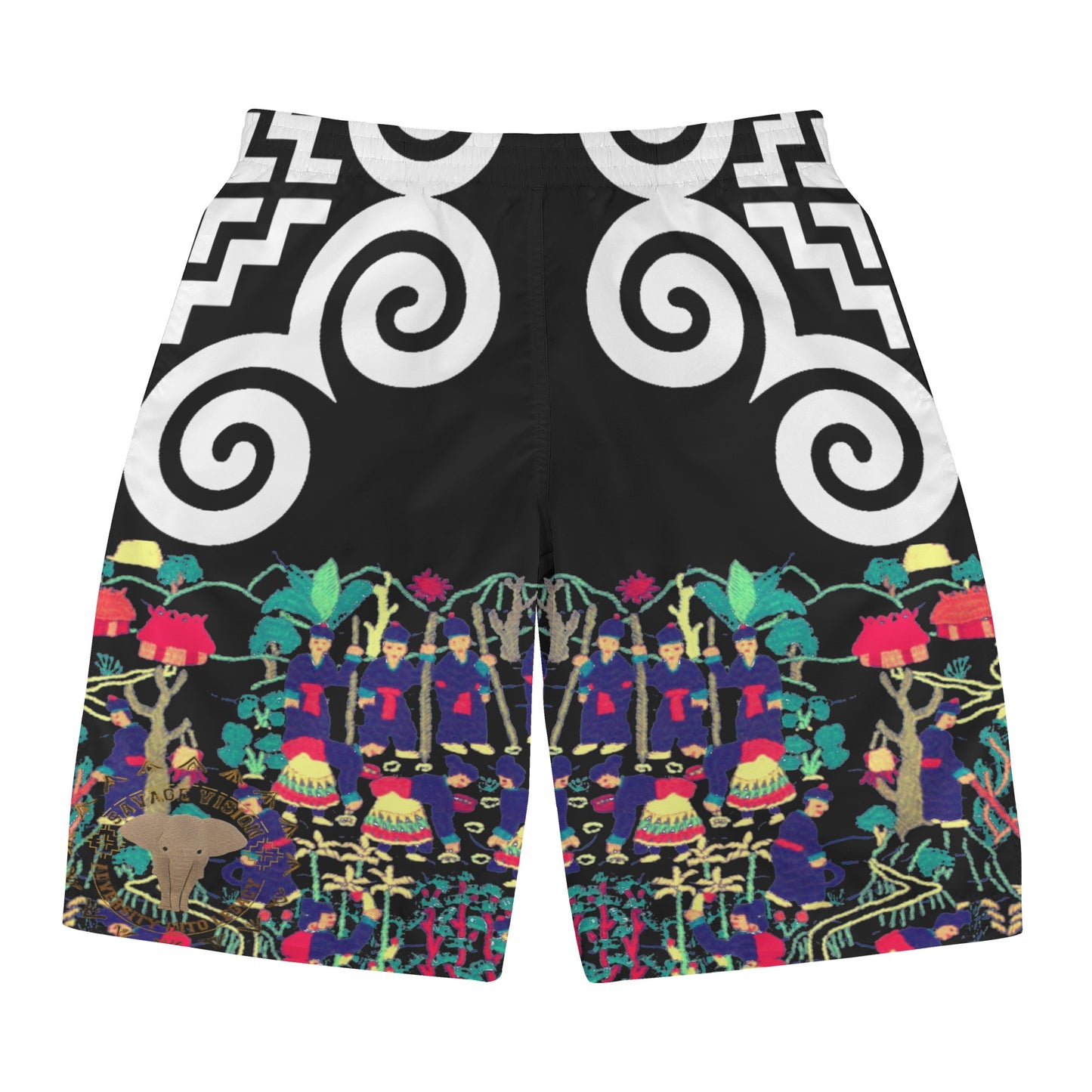 Embrace Summer Vibes with Savage Vision Apparels Contemporary Hmong-Inspired Shorts