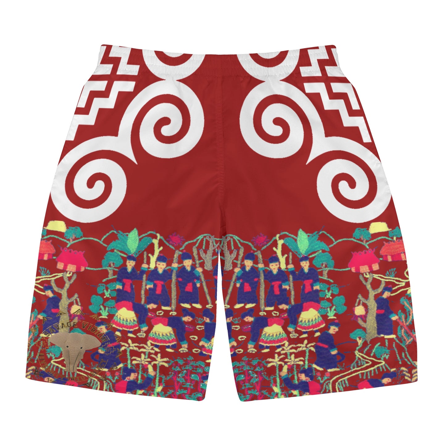 Embrace Summer Vibes with Savage Vision Apparels Contemporary Hmong-Inspired Shorts