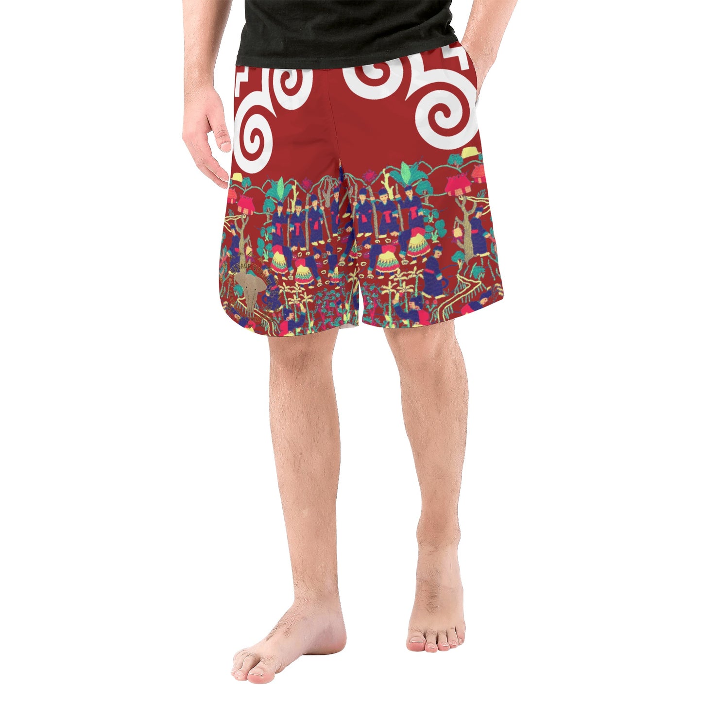 Embrace Summer Vibes with Savage Vision Apparels Contemporary Hmong-Inspired Shorts