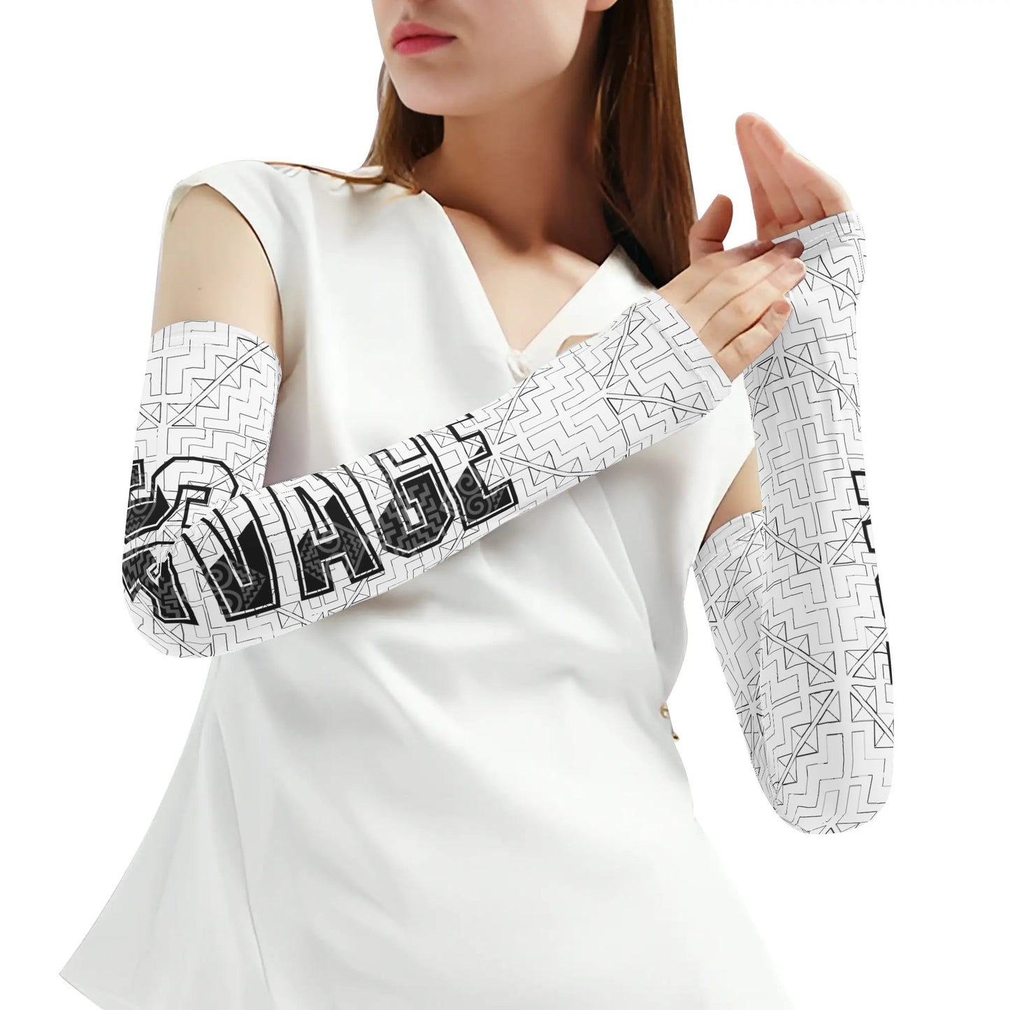 Savage Vision Arm Sleeves Arm Cover for UV Sun Protection
