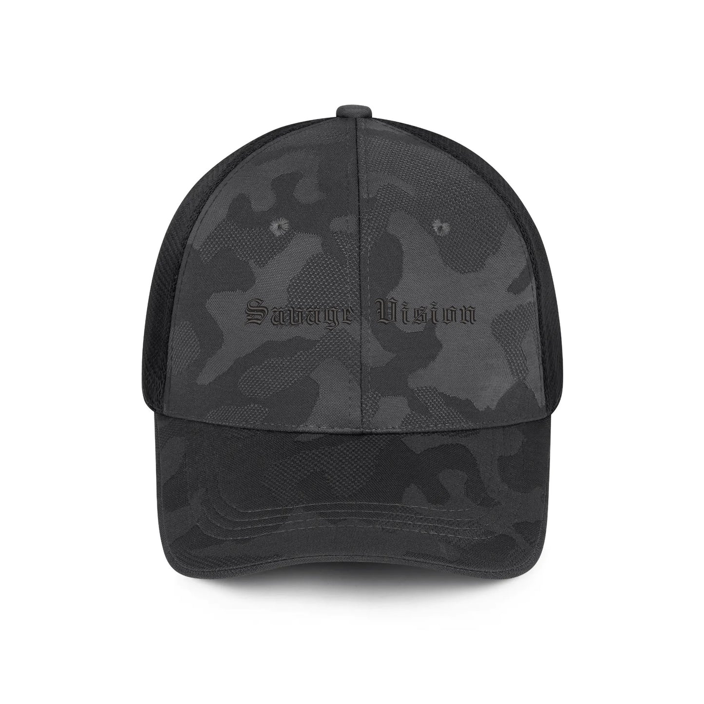 Savage Vision Mesh Sports Camo Trucker Hat