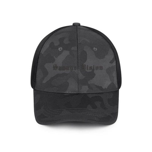 Savage Vision Mesh Sports Camo Trucker Hat
