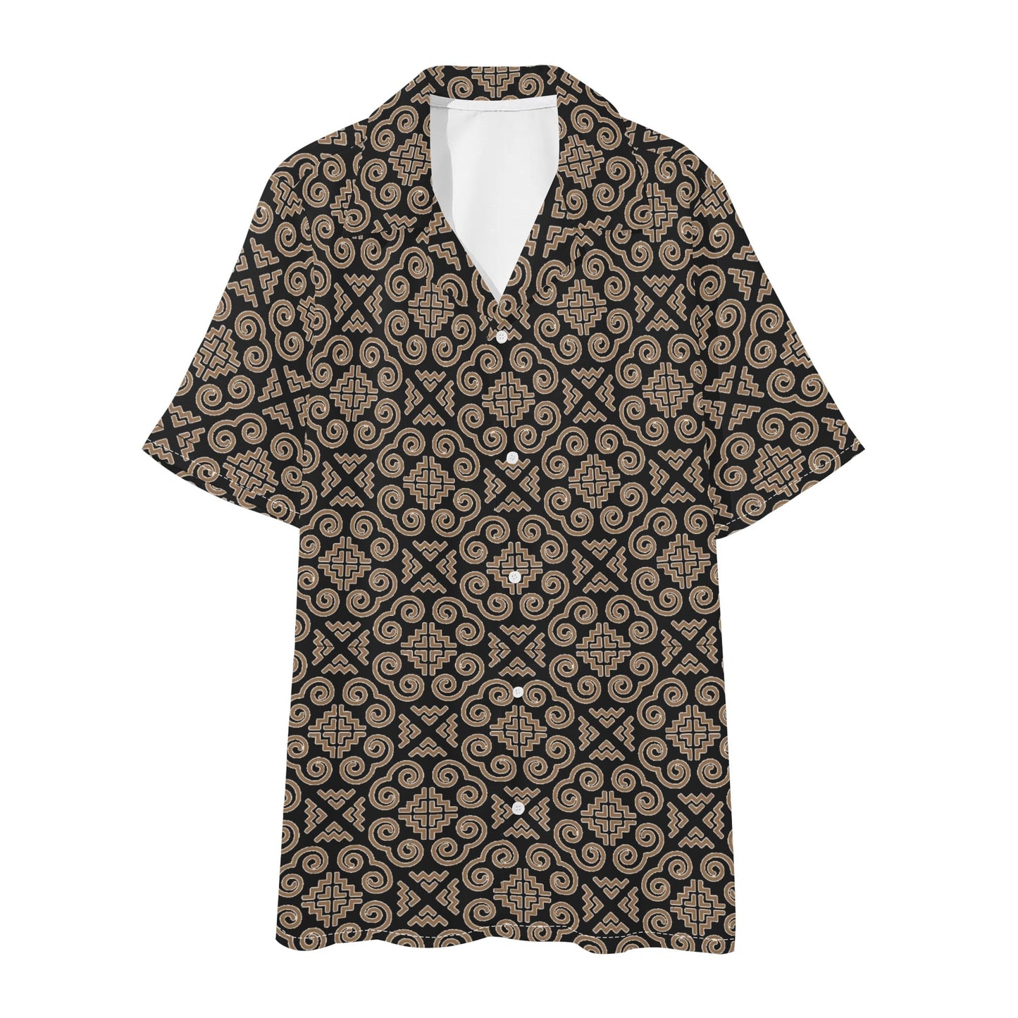Savage Vision Mens Regular Fit Hawaiian Short Sleeve Shirt and Shorts Set