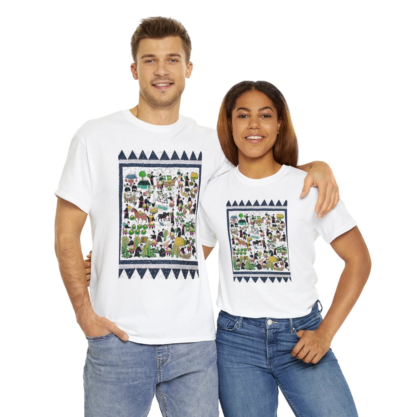 Hmong Story Unisex Heavy Cotton T shirt