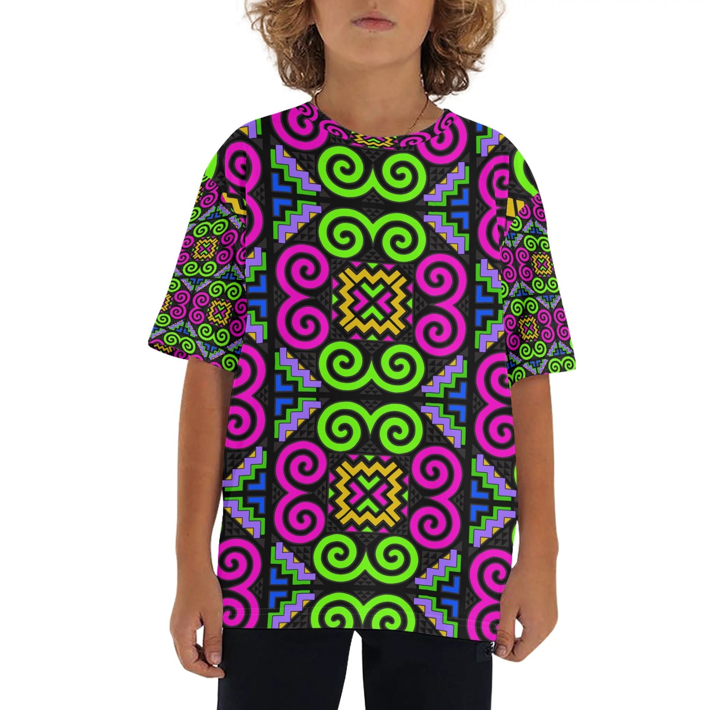 Savage Vision Kids Loose Fit Short Sleeve T-Shirt