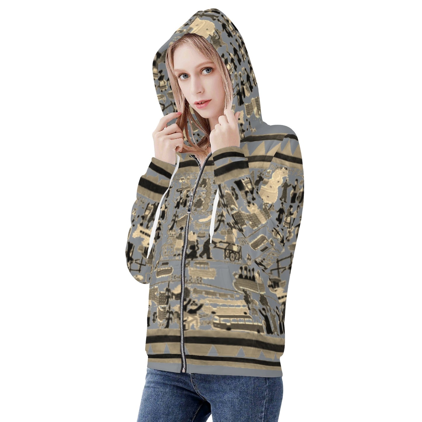 Savage Vision Women Hoodie Jacket