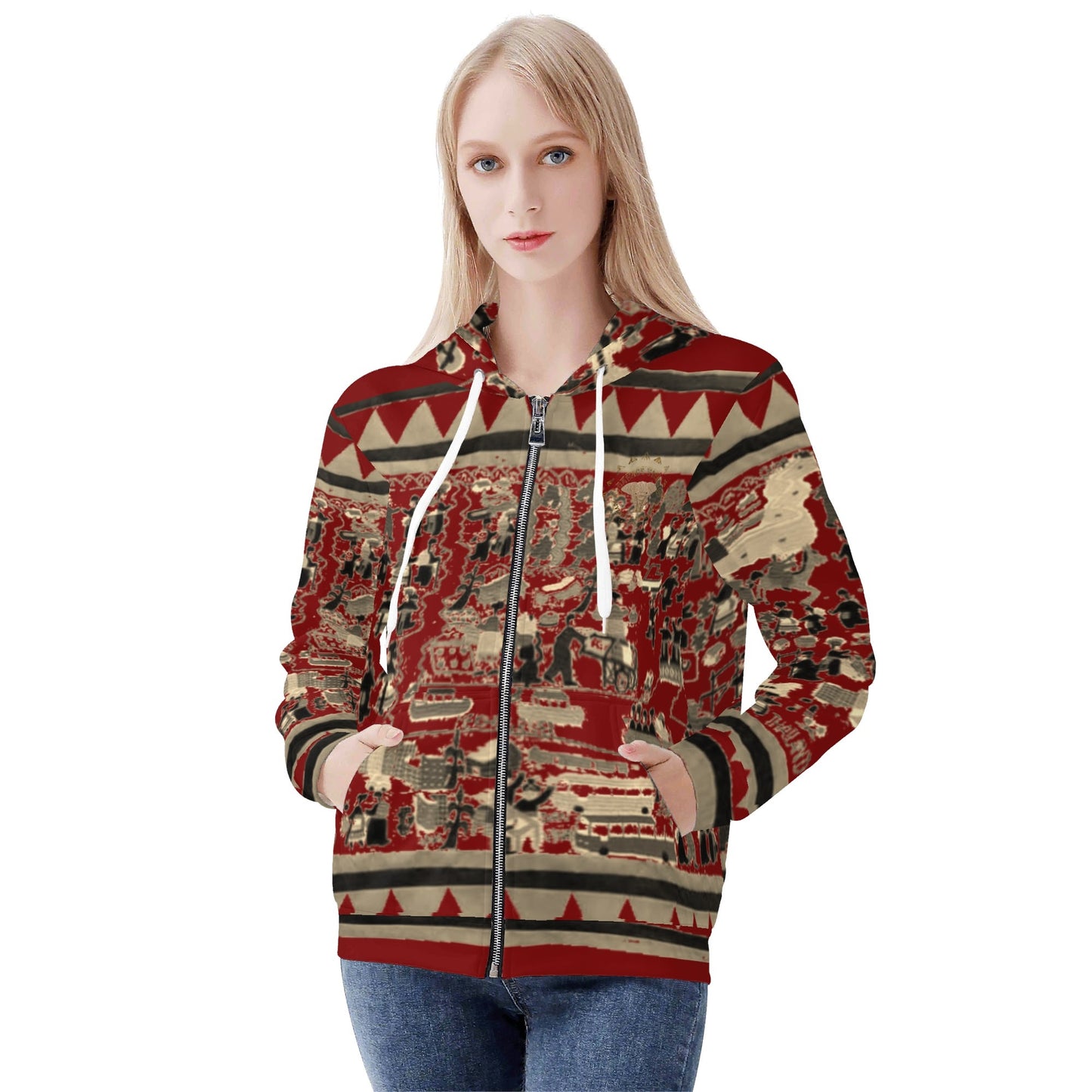 Savage Vision Women Hoodie Jacket