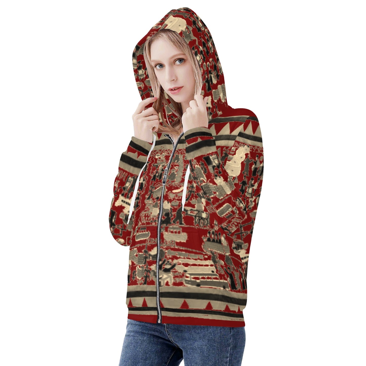 Savage Vision Women Hoodie Jacket