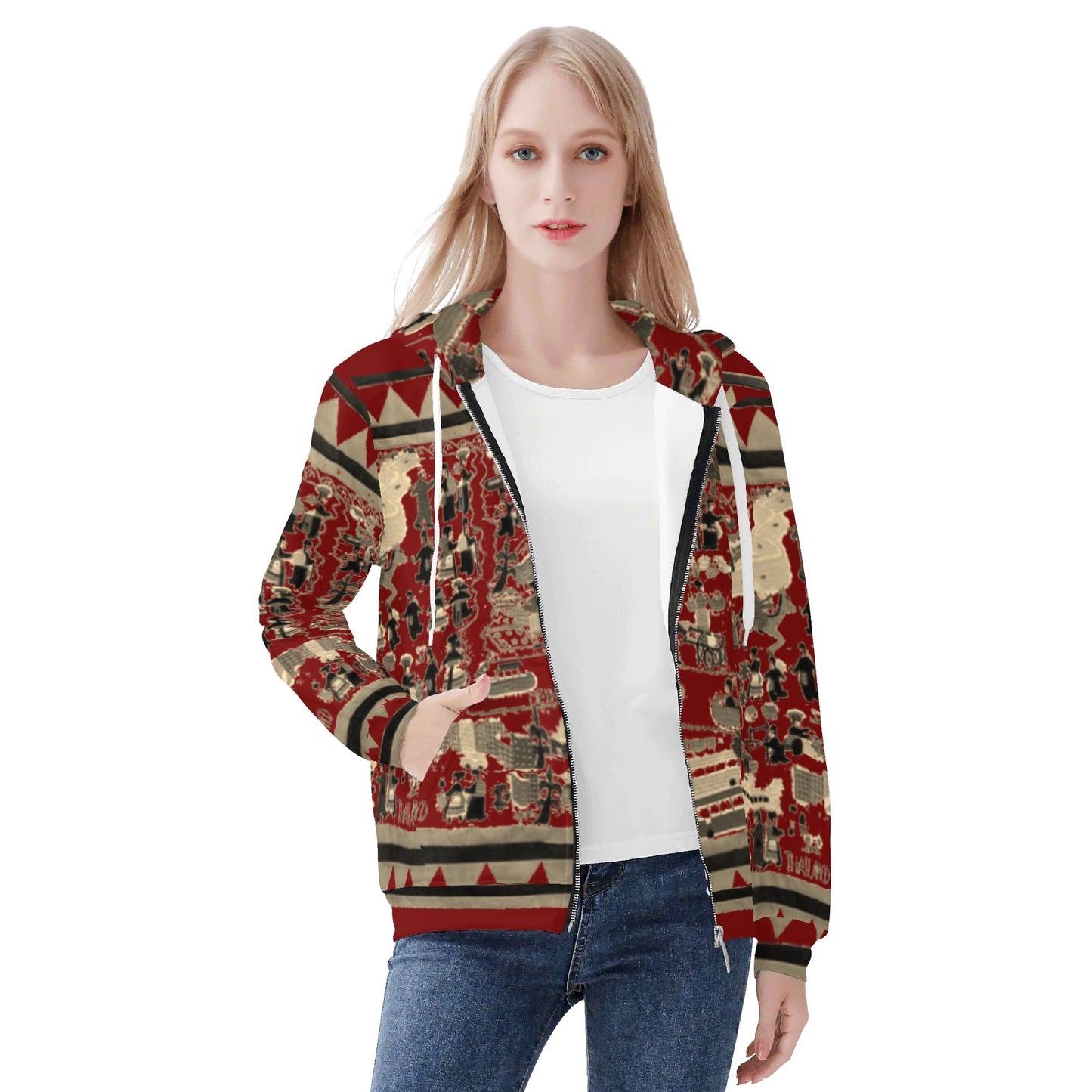 Savage Vision Women Hoodie Jacket