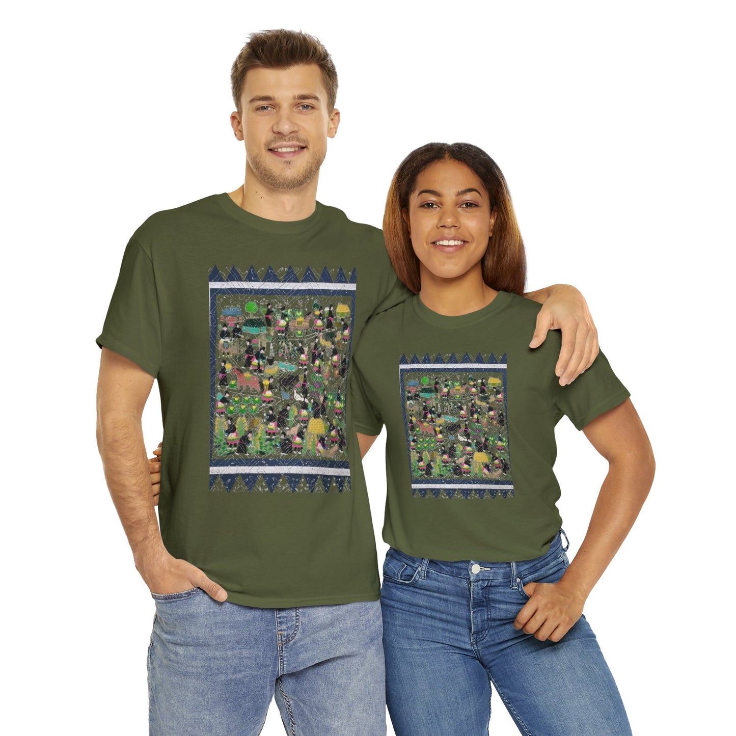 Hmong Story Unisex Heavy Cotton T shirt
