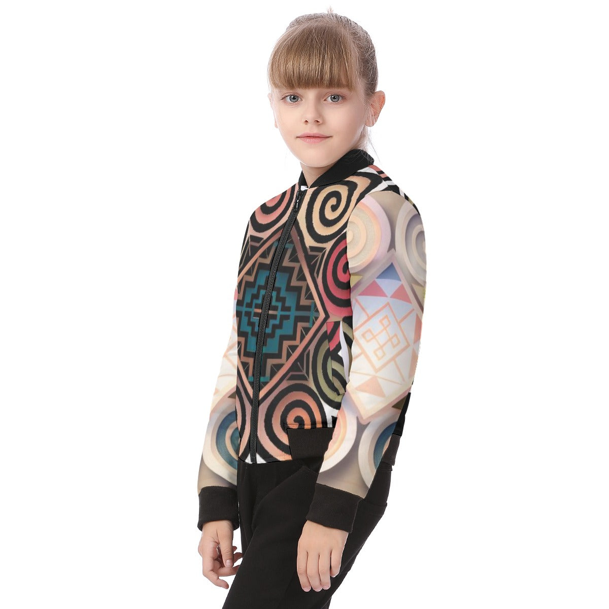 Hmong Kids Bomber Jacket by Savage Vision