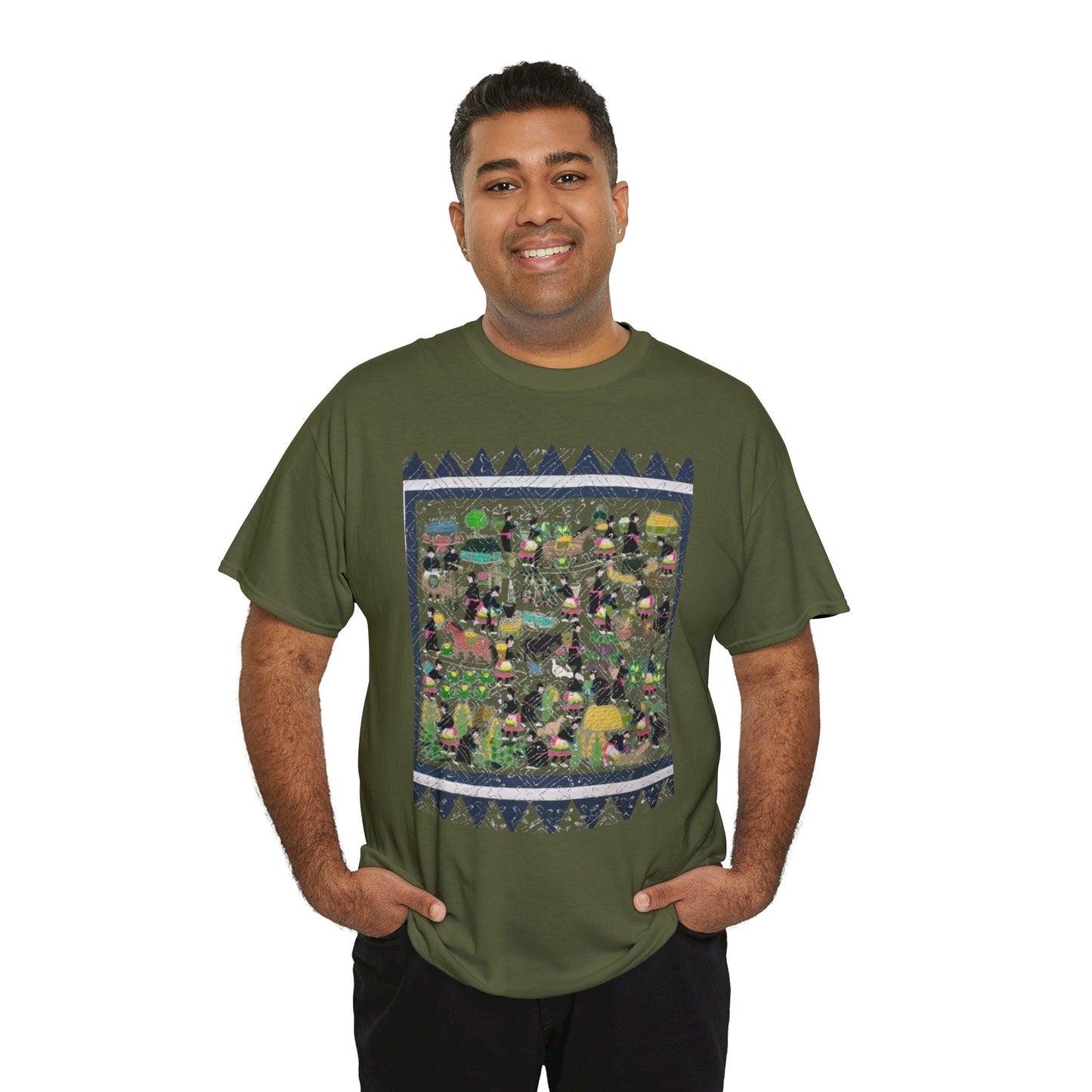 Hmong Story Unisex Heavy Cotton T shirt
