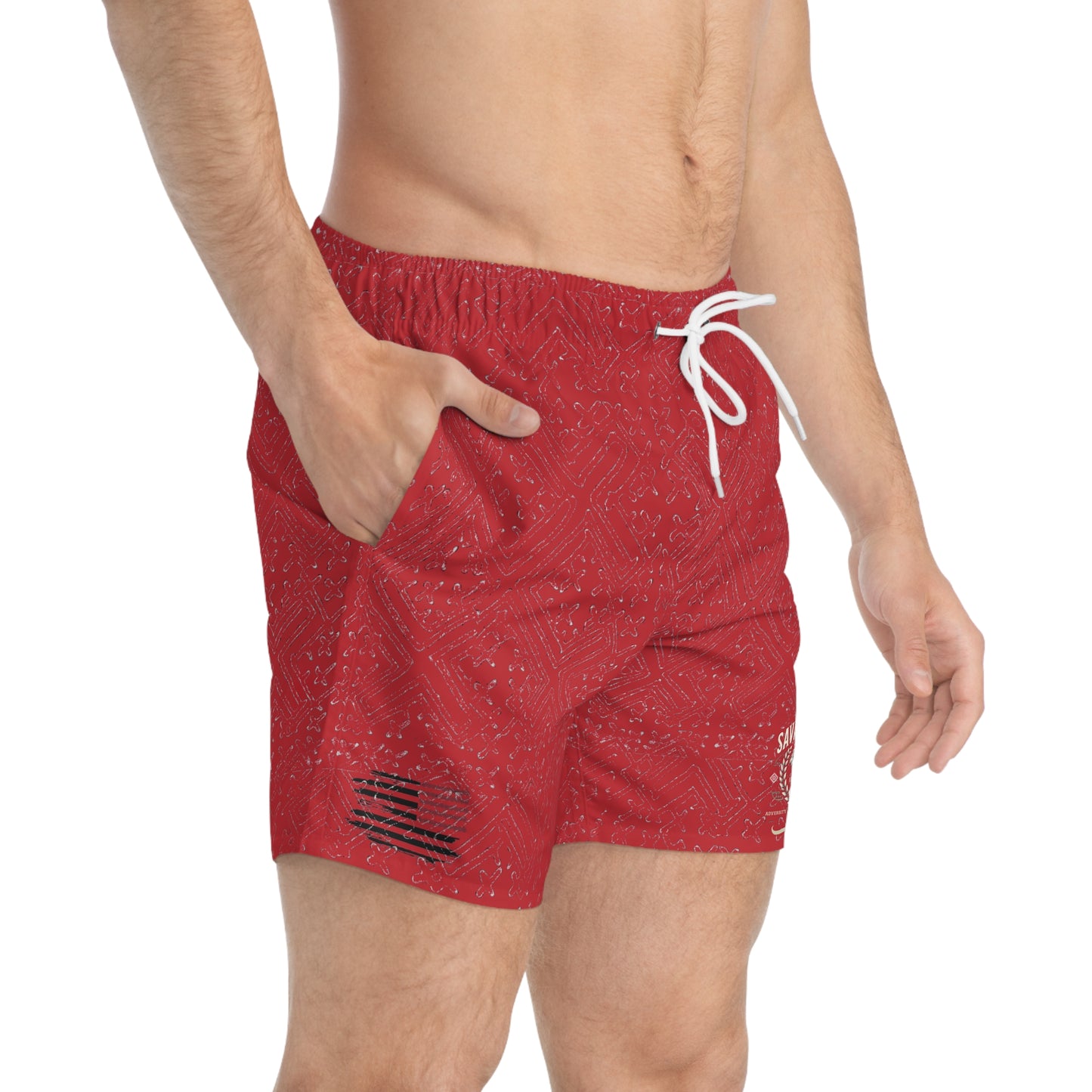 Hmong Meka Swim Trunks
