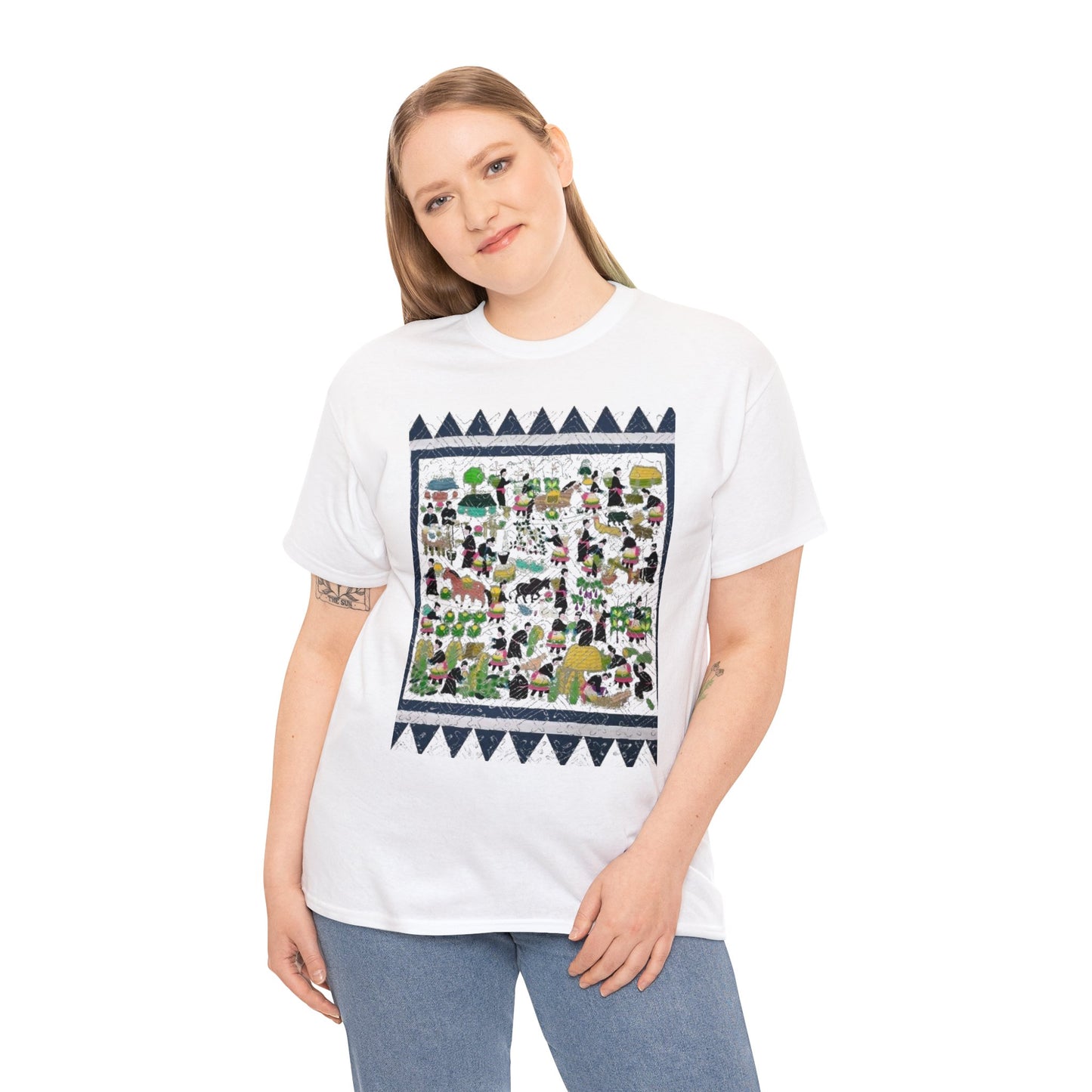 Hmong Story Unisex Heavy Cotton T shirt