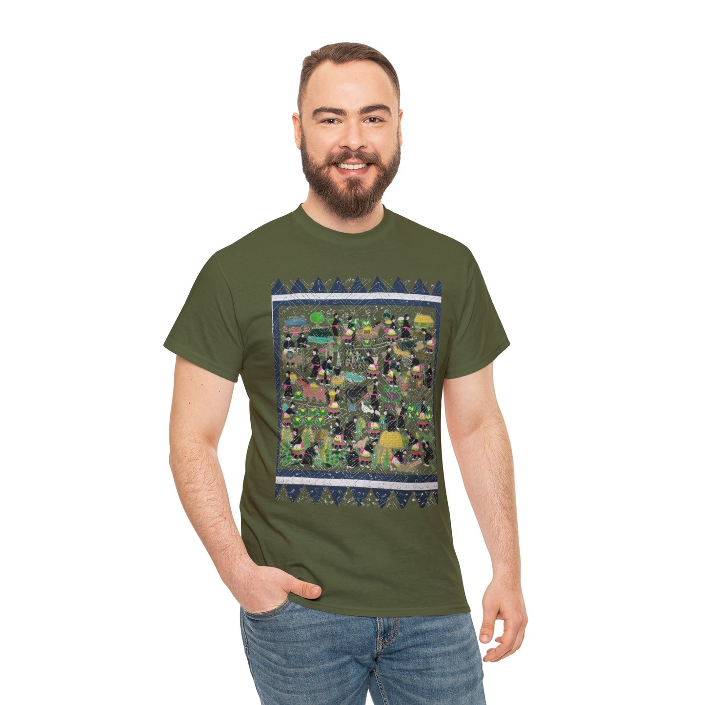 Hmong Story Unisex Heavy Cotton T shirt