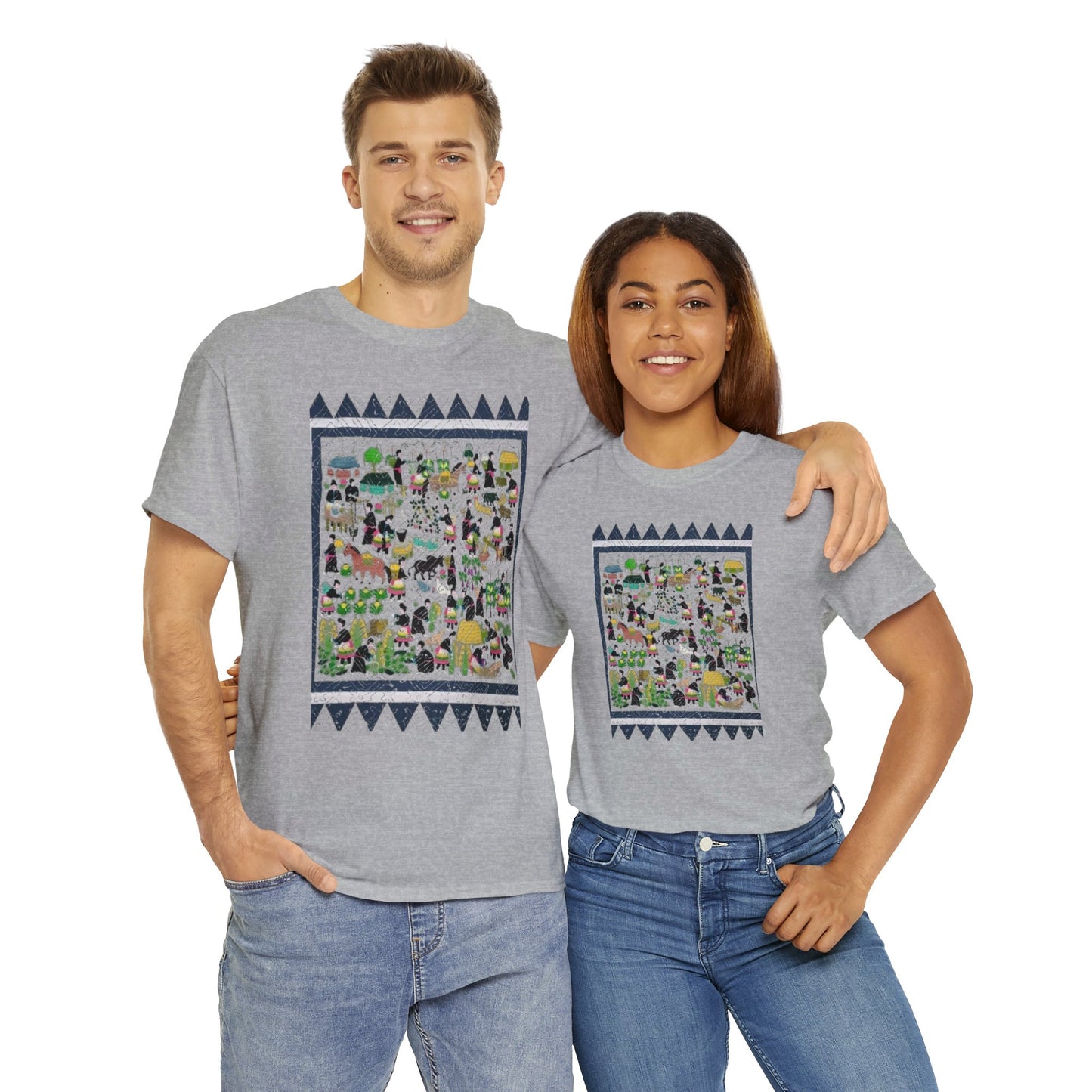 Hmong Story Unisex Heavy Cotton T shirt