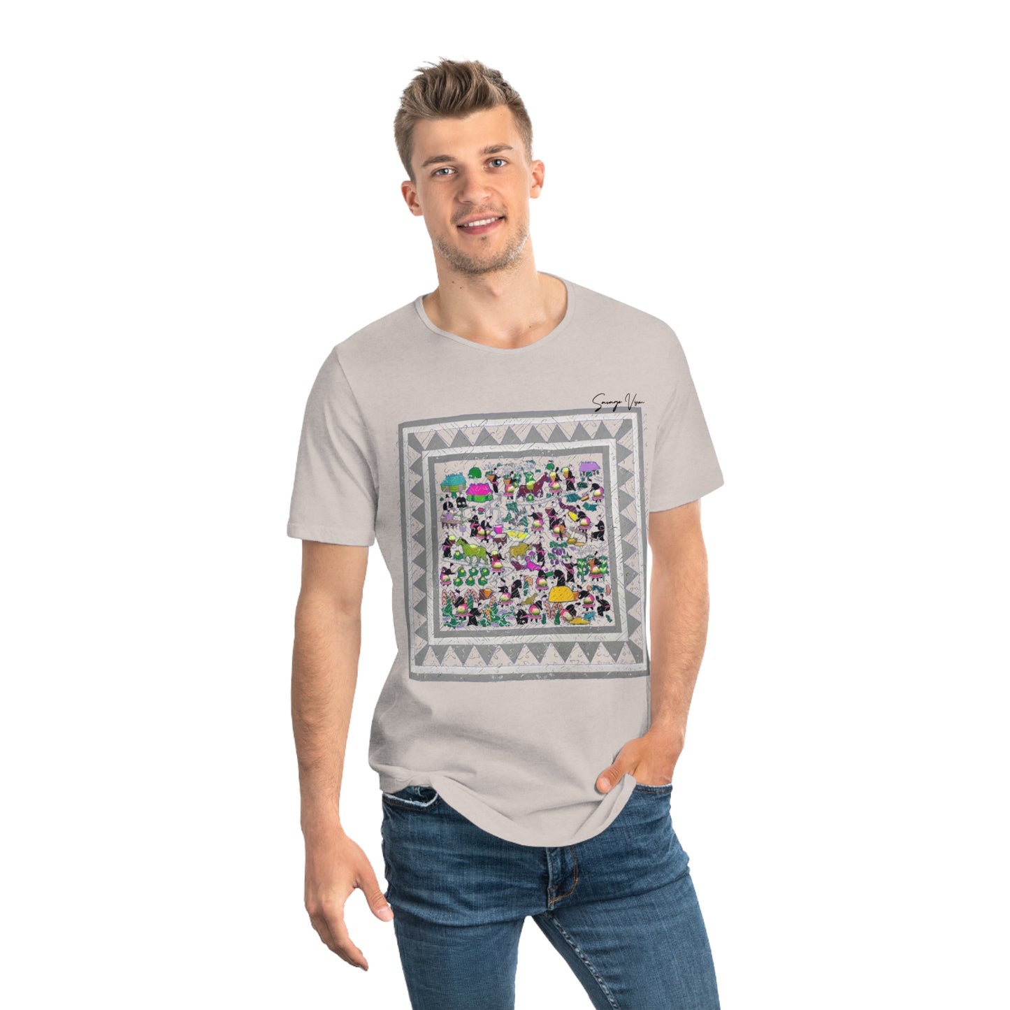 Success is No Accident Hmong Story Men's Jersey Curved Hem Tee