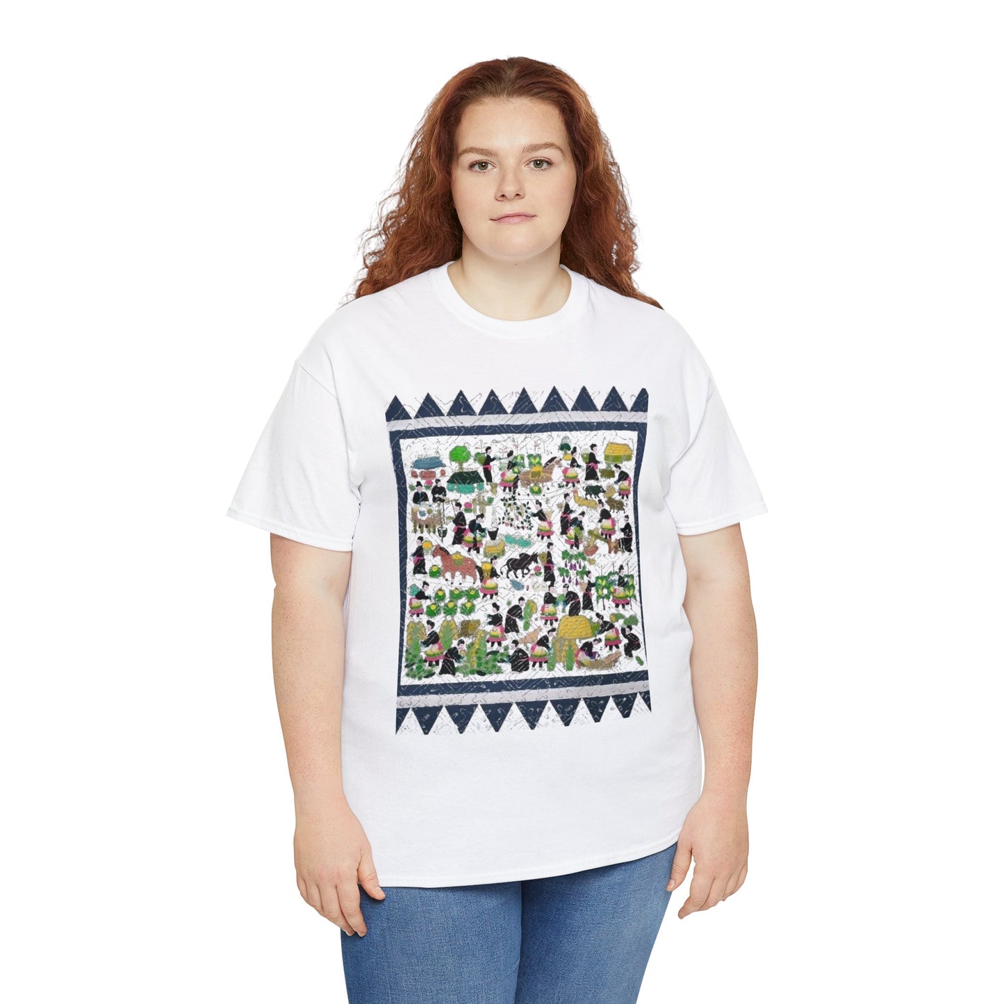 Hmong Story Unisex Heavy Cotton T shirt
