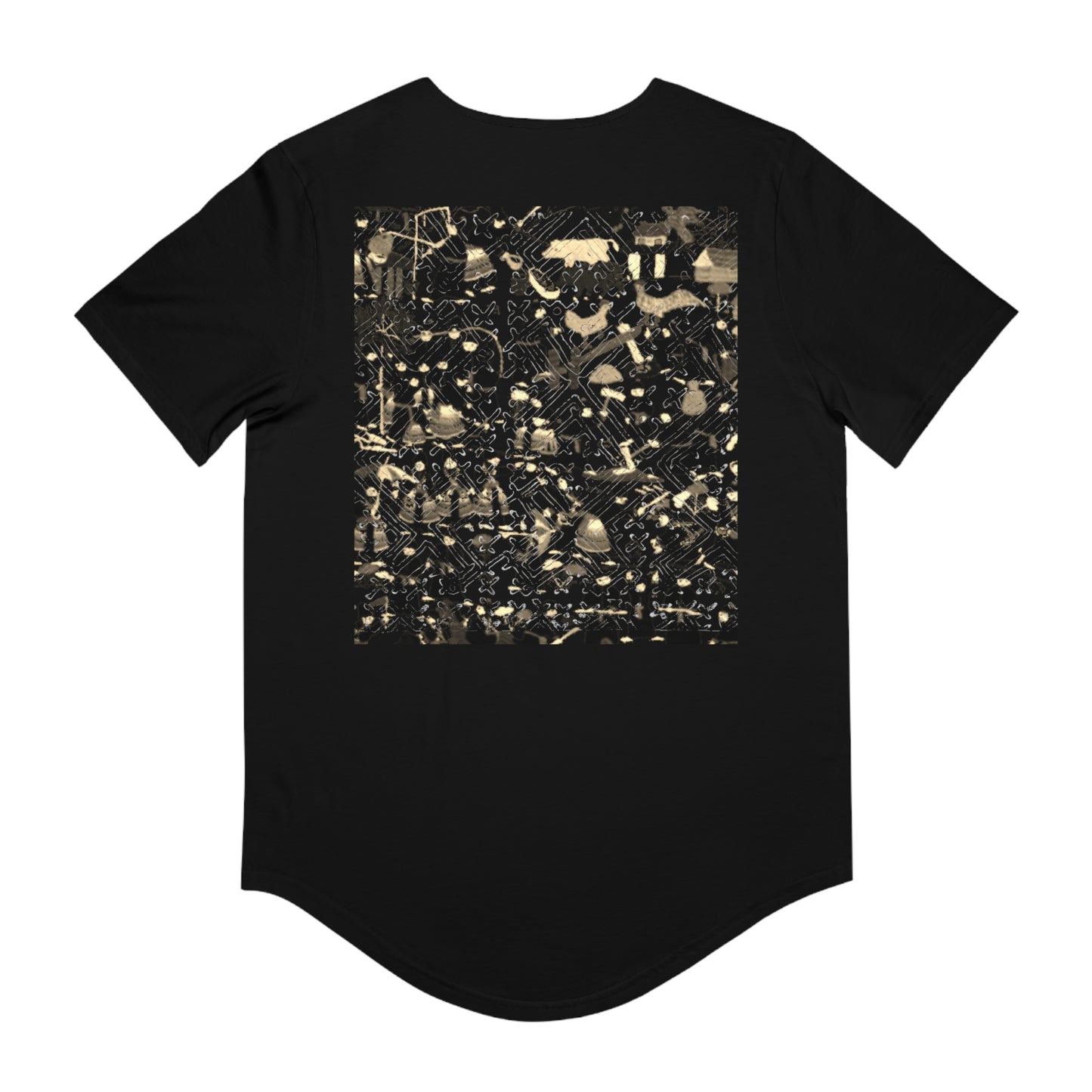Hmong Story Men's Jersey Curved Hem Tee