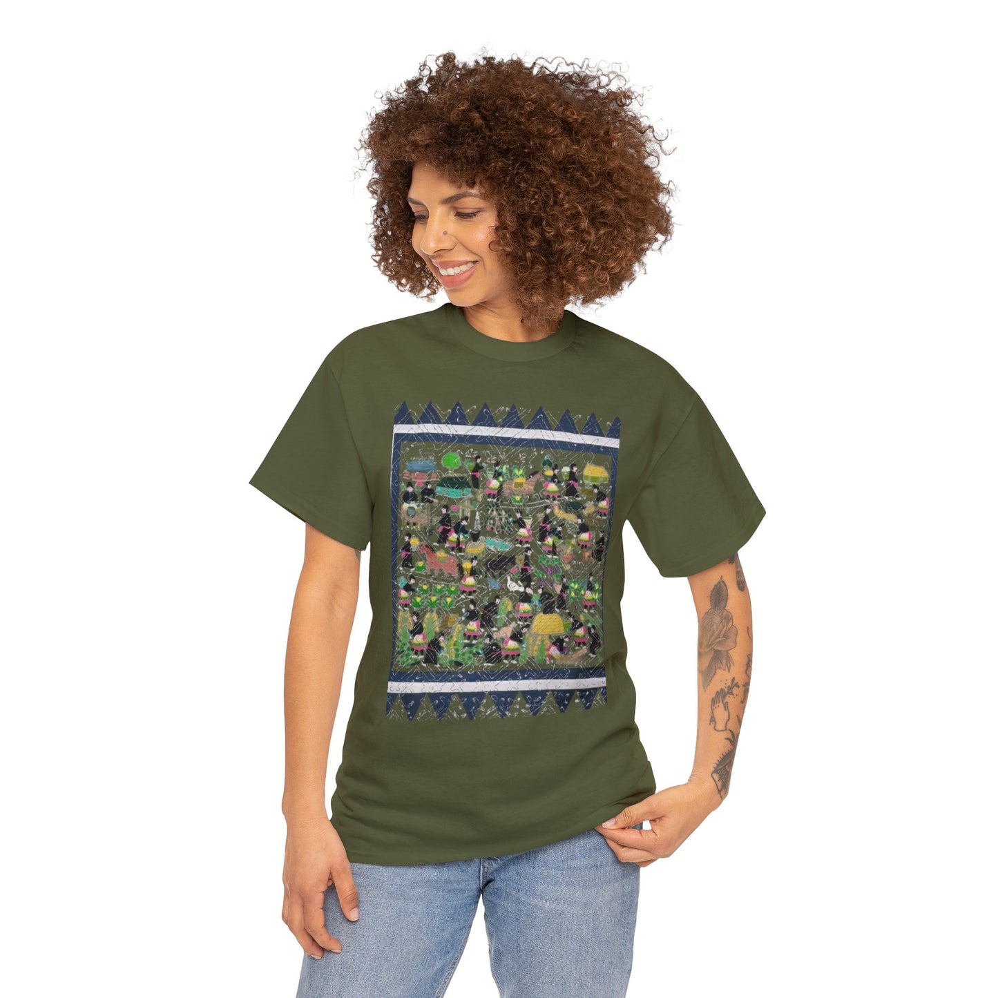 Hmong Story Unisex Heavy Cotton T shirt