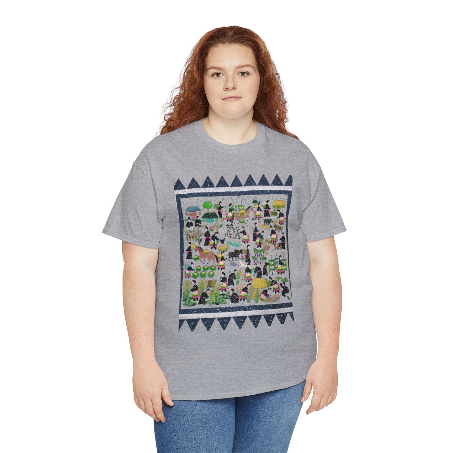 Hmong Story Unisex Heavy Cotton T shirt