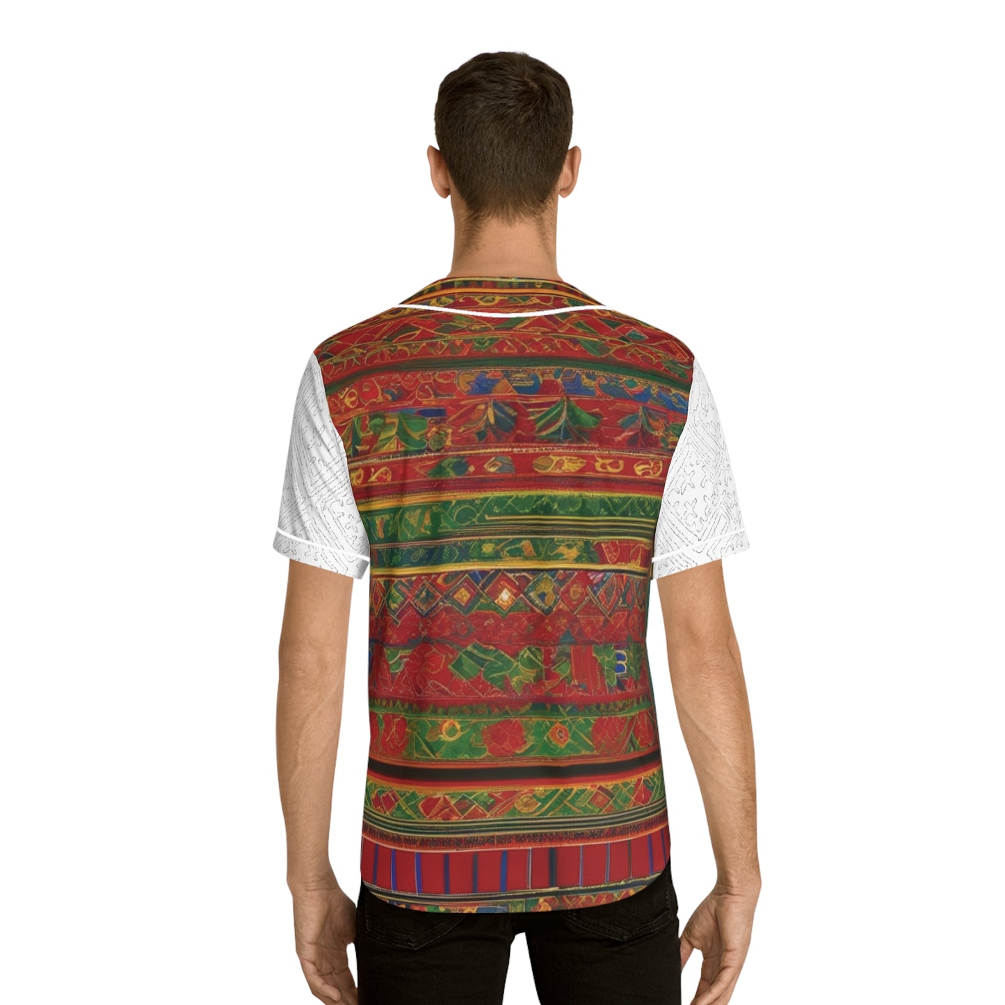 Hmong Inspired Men's Baseball Jersey