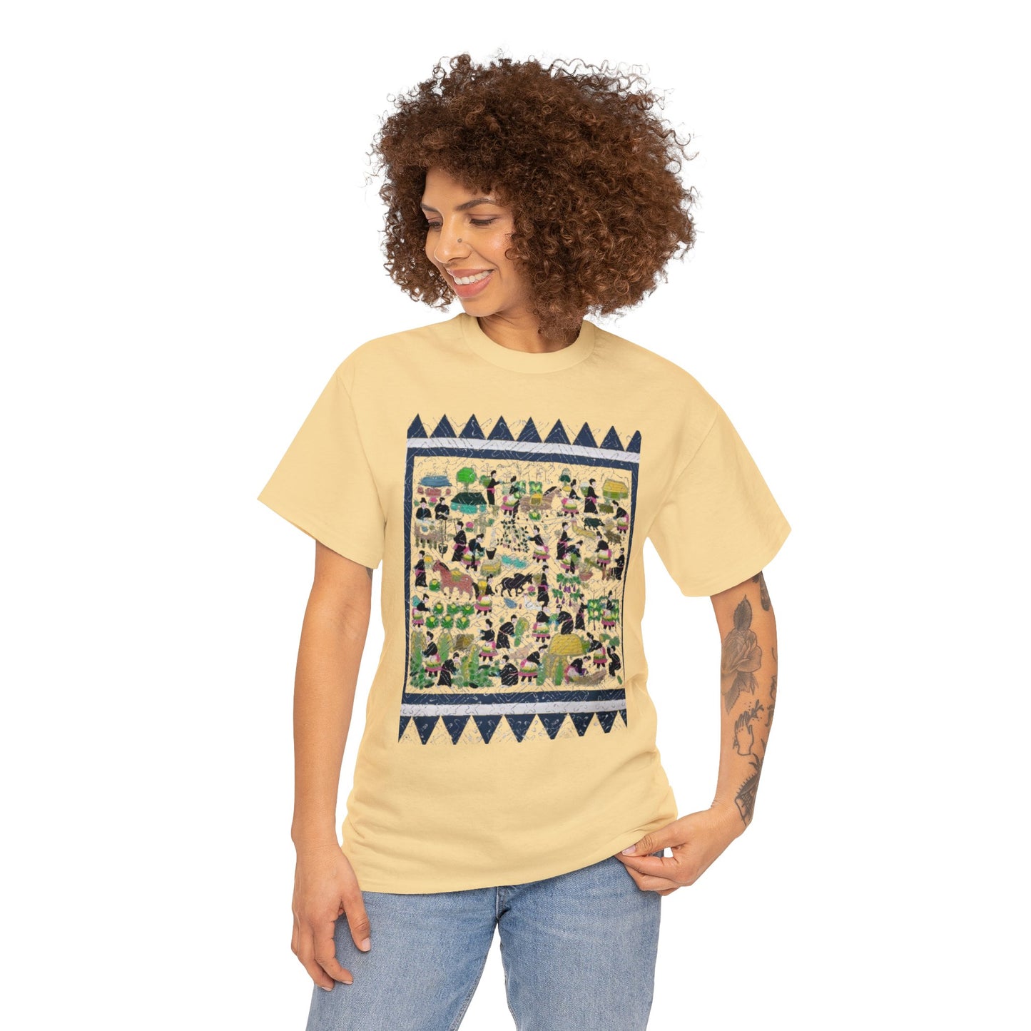 Hmong Story Unisex Heavy Cotton T shirt