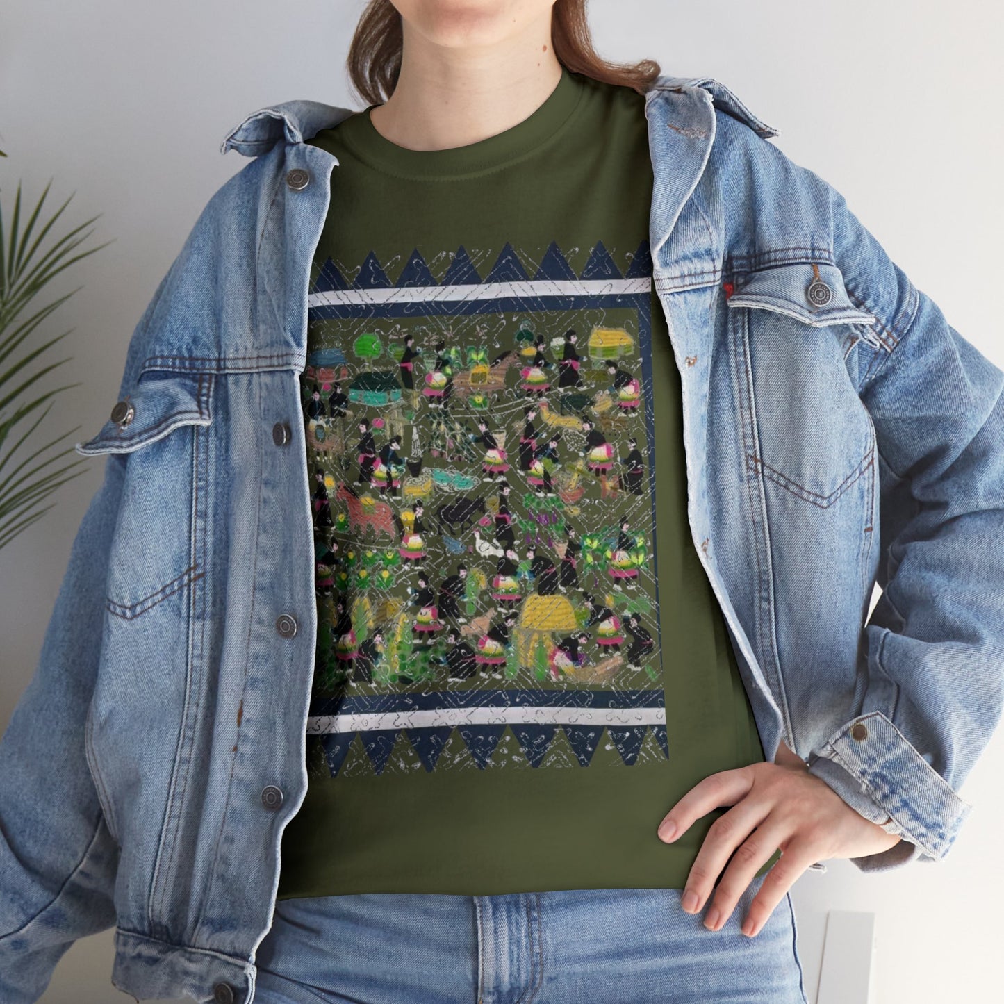 Hmong Story Unisex Heavy Cotton T shirt