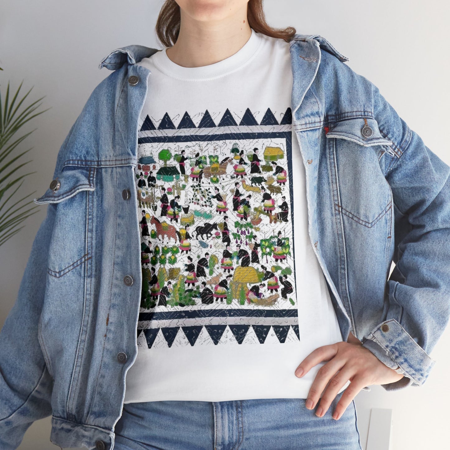 Hmong Story Unisex Heavy Cotton T shirt