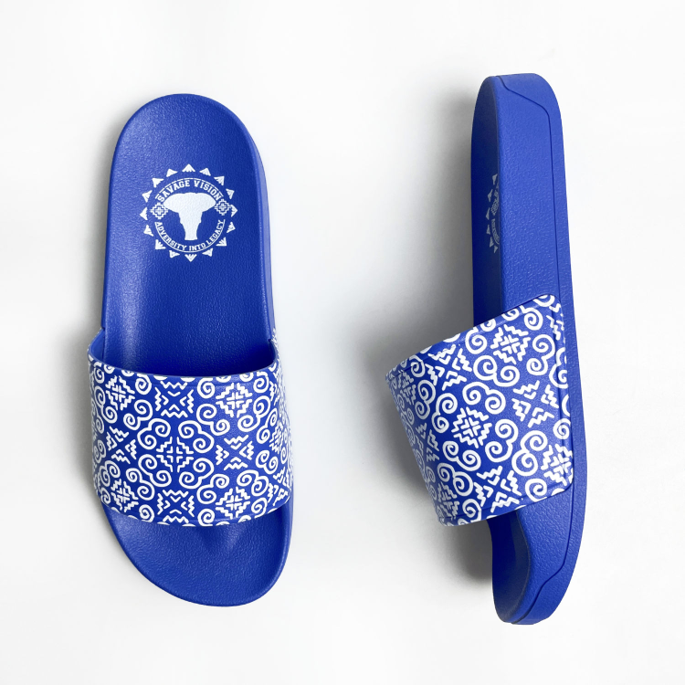 Hmong Inspired Slides by Savage Vision Apparel