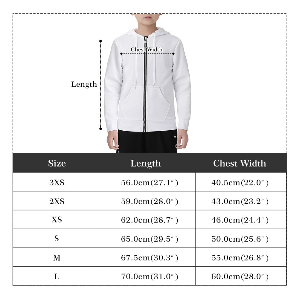 Hmong Savage Kids zip hoodie