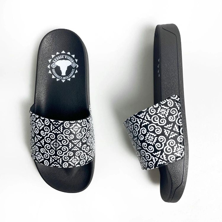Hmong Inspired Slides by Savage Vision Apparel