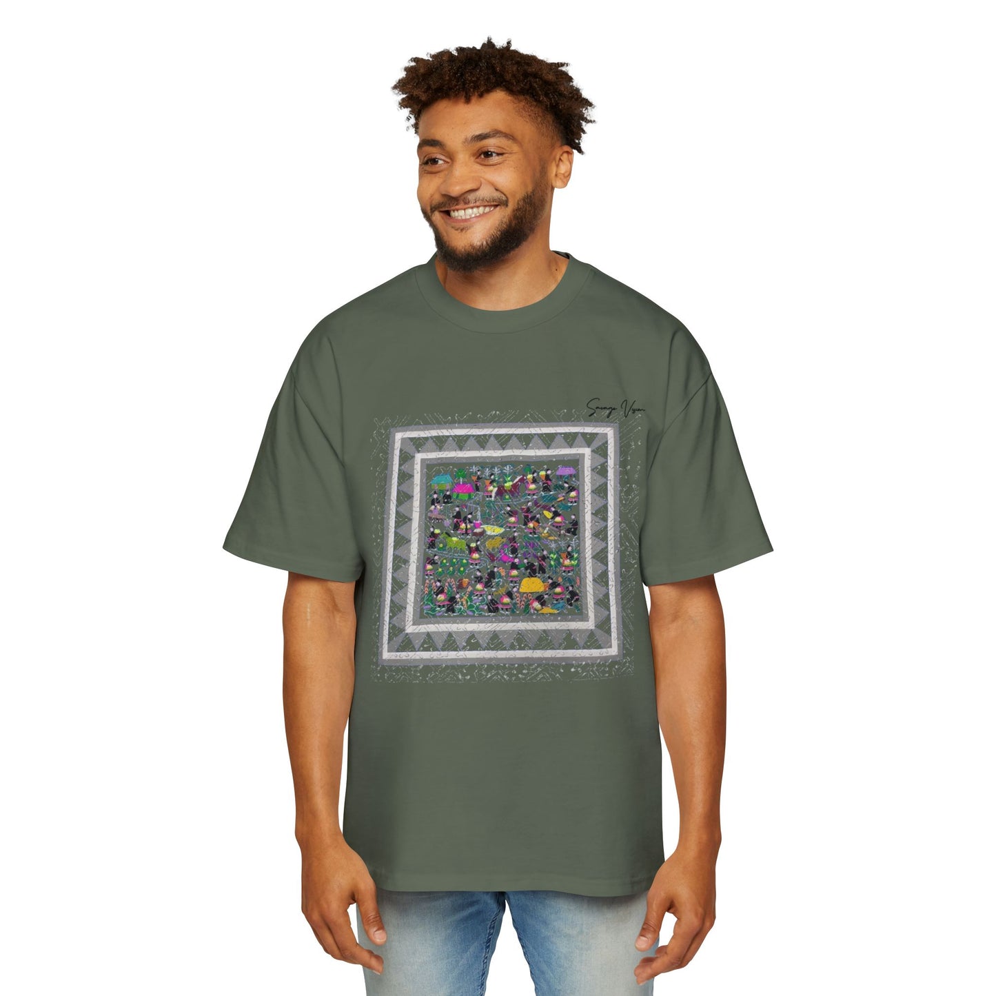 Savage Vision Hmong Story Bulky T-shirt