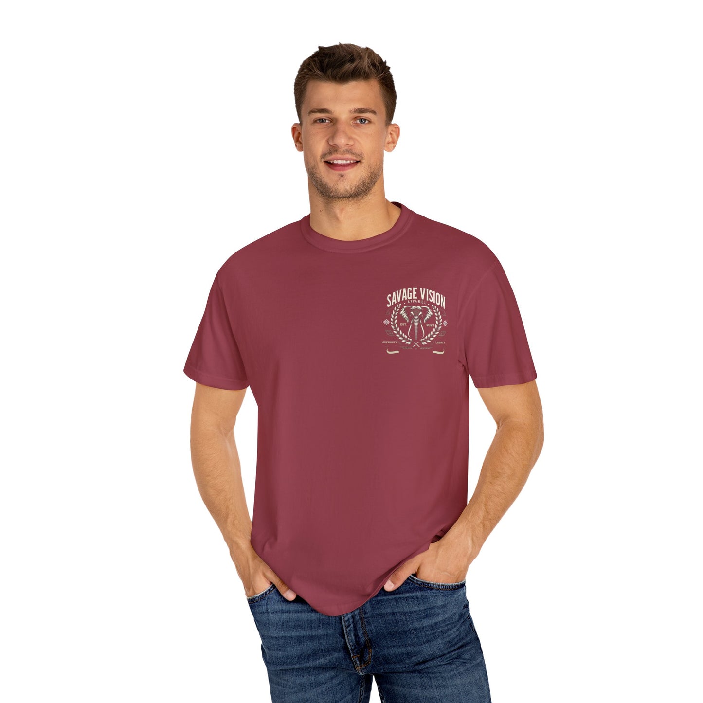 Savage Vision Unisex Garment-Dyed T-shirt