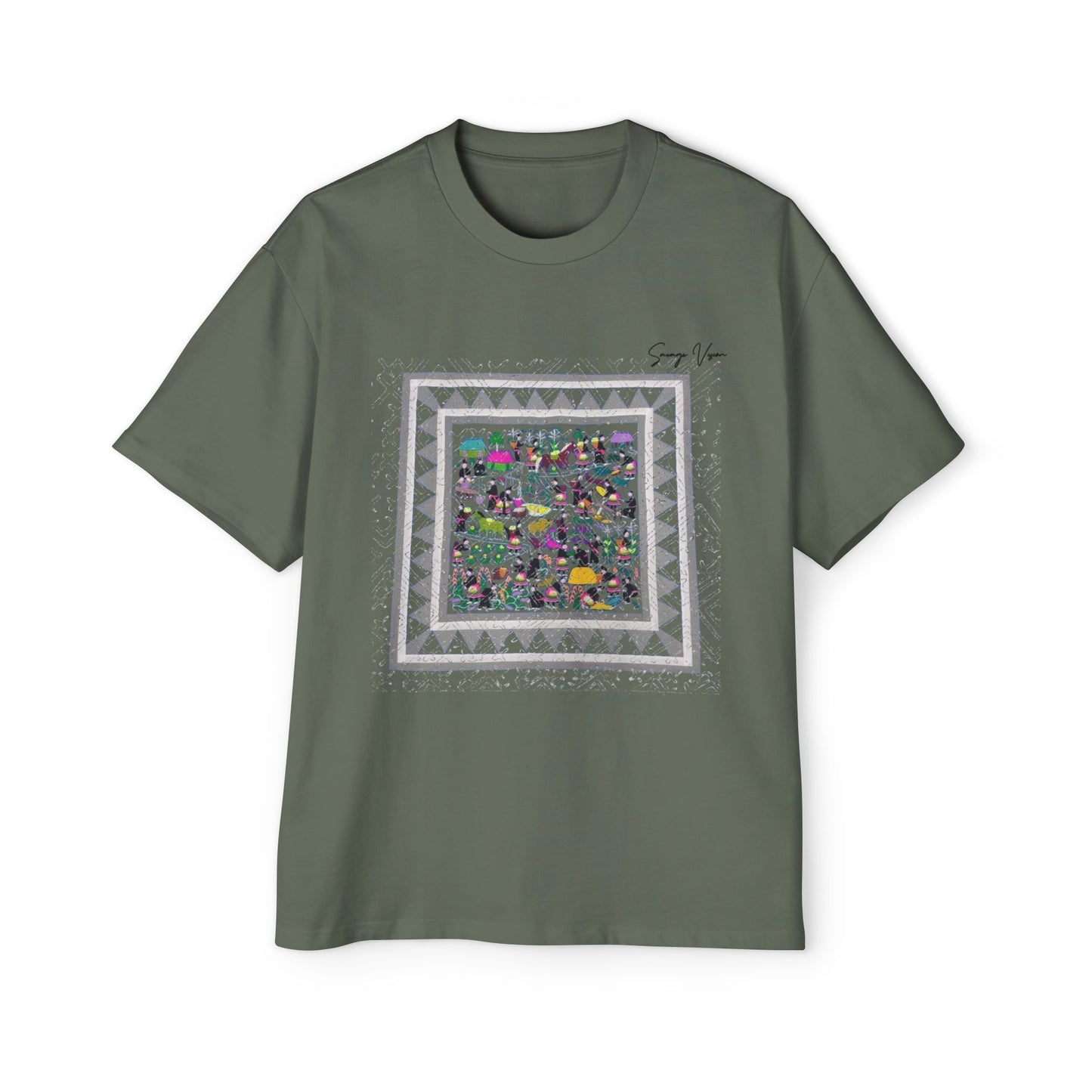 Savage Vision Hmong Story Bulky T-shirt