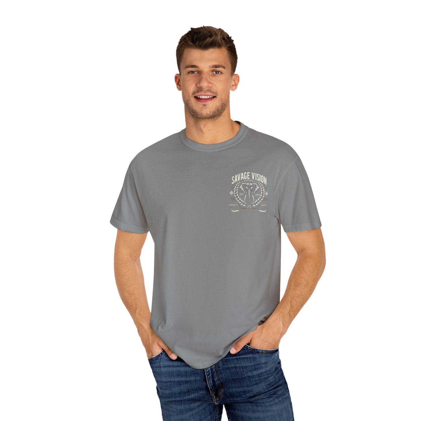 Savage Vision Unisex Garment-Dyed T-shirt