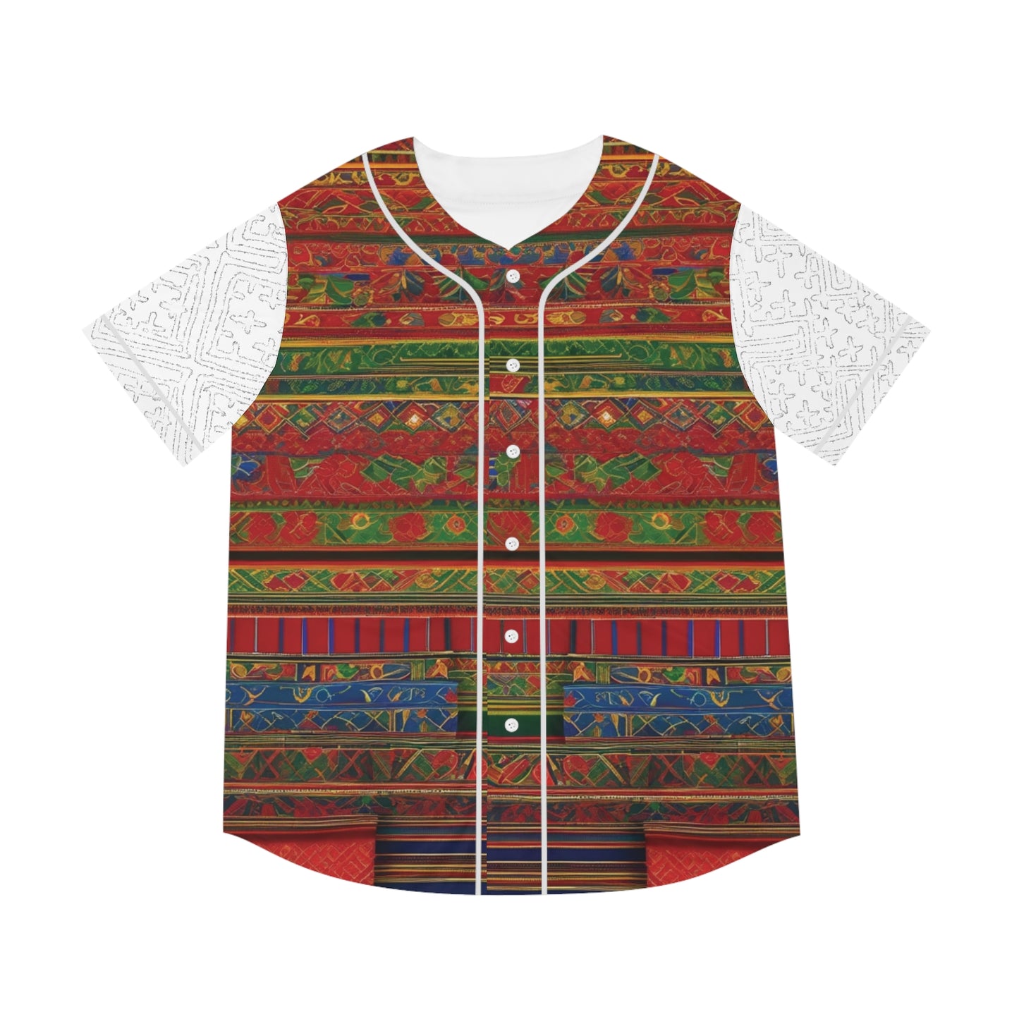Hmong Inspired Men's Baseball Jersey