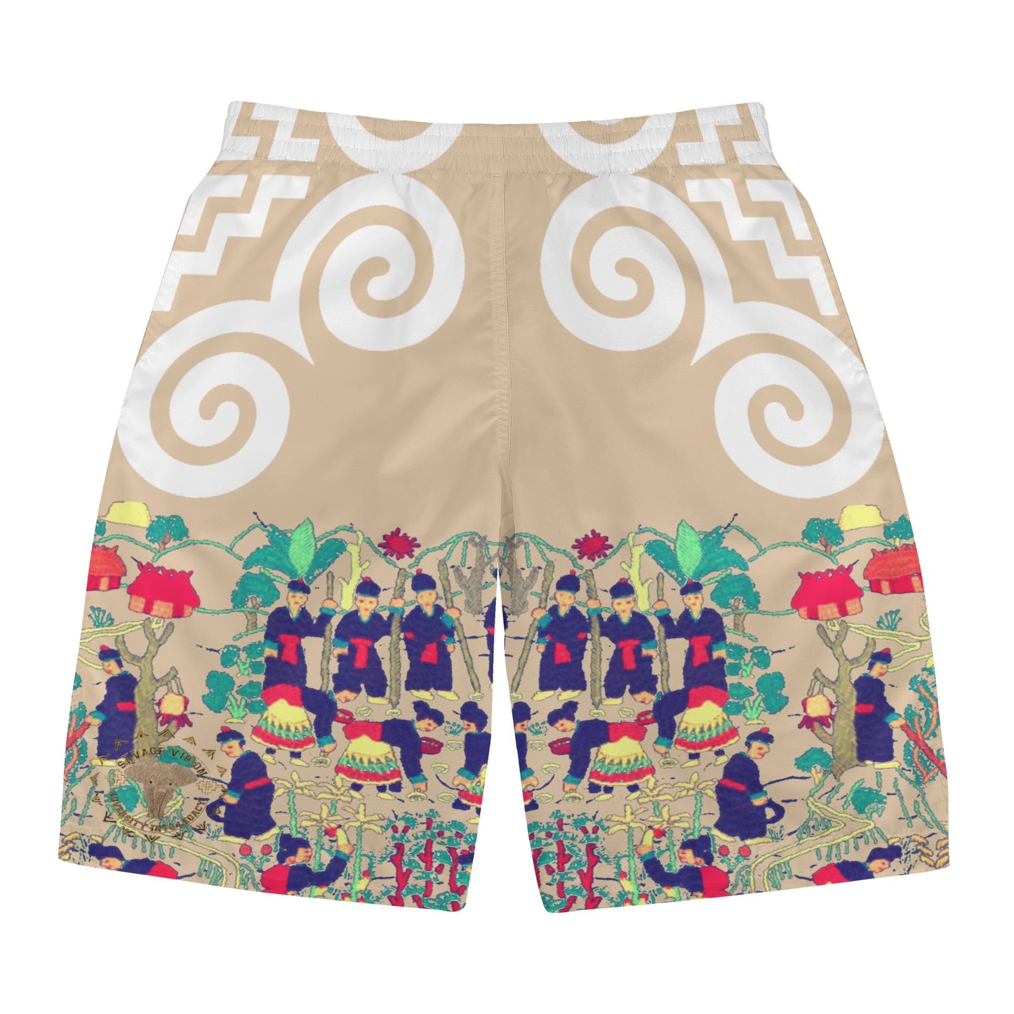Embrace Summer Vibes with Savage Vision Apparels Contemporary Hmong-Inspired Shorts