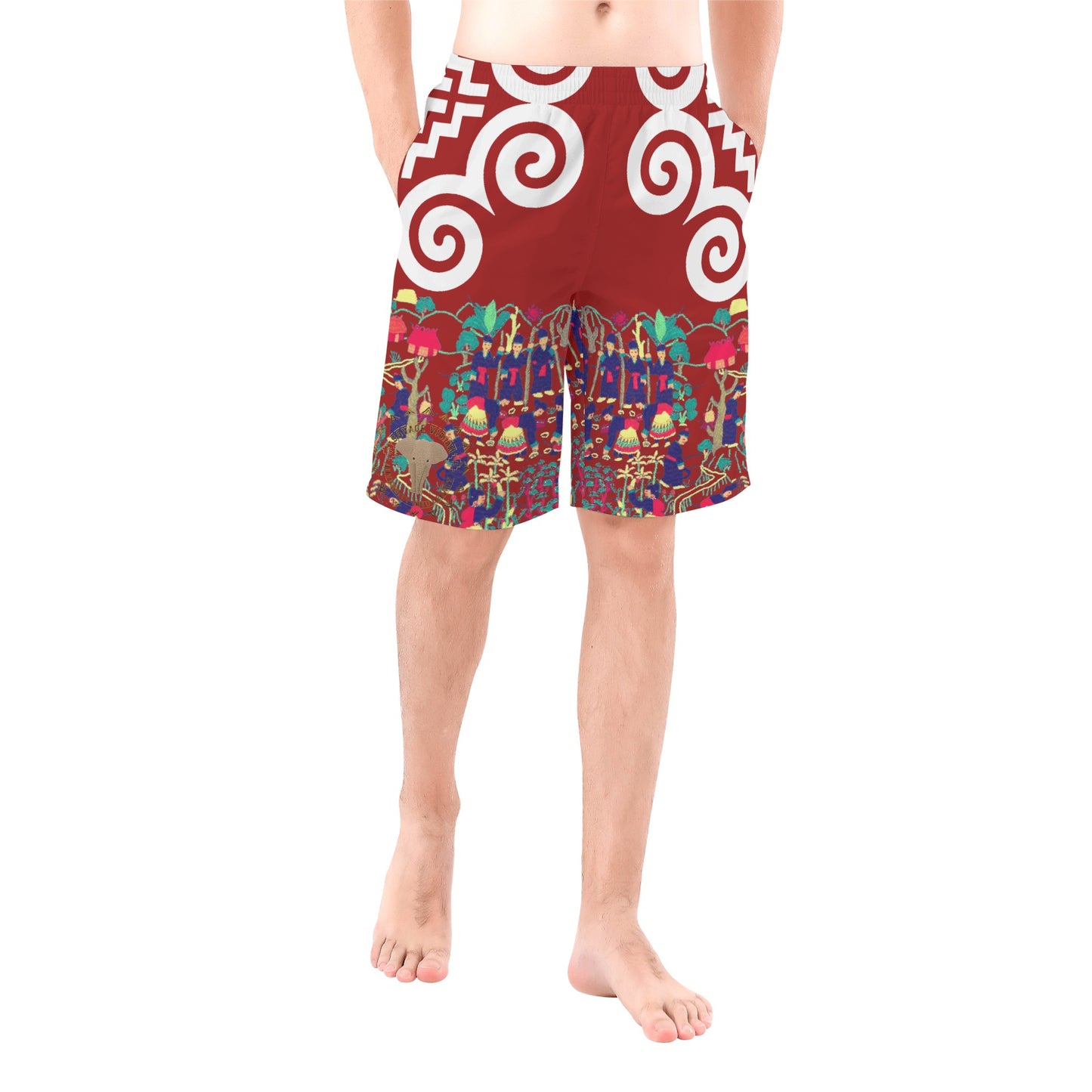 Embrace Summer Vibes with Savage Vision Apparels Contemporary Hmong-Inspired Shorts