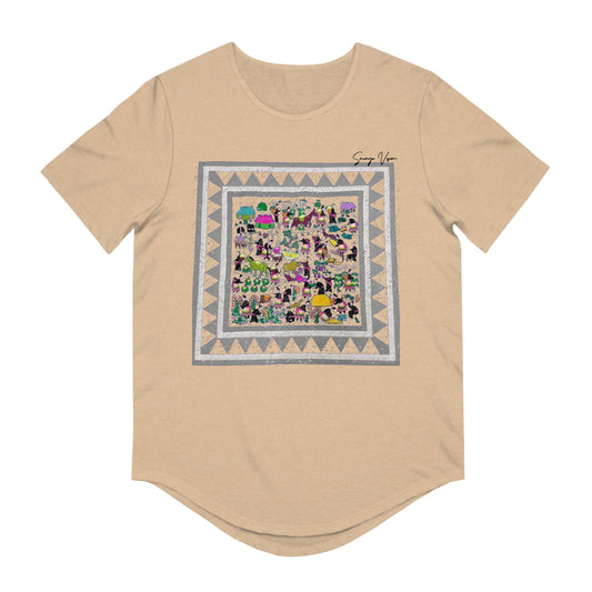 Success is No Accident Hmong Story Men's Jersey Curved Hem Tee